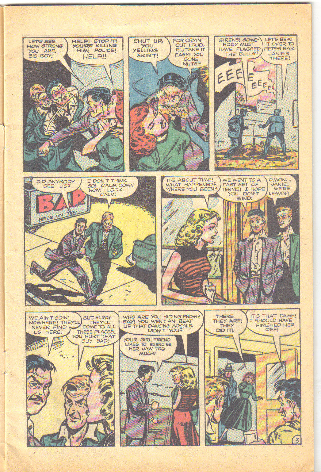 Crime Does Not Pay #131 (Lev Gleason), page 5. Public domain (US).