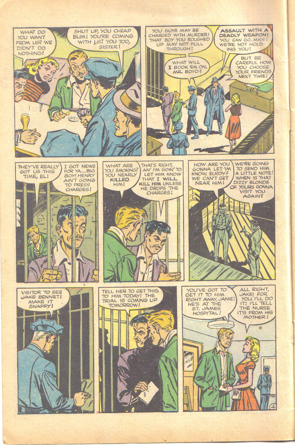 Crime Does Not Pay #131 (Lev Gleason), page 6. Public domain (US).