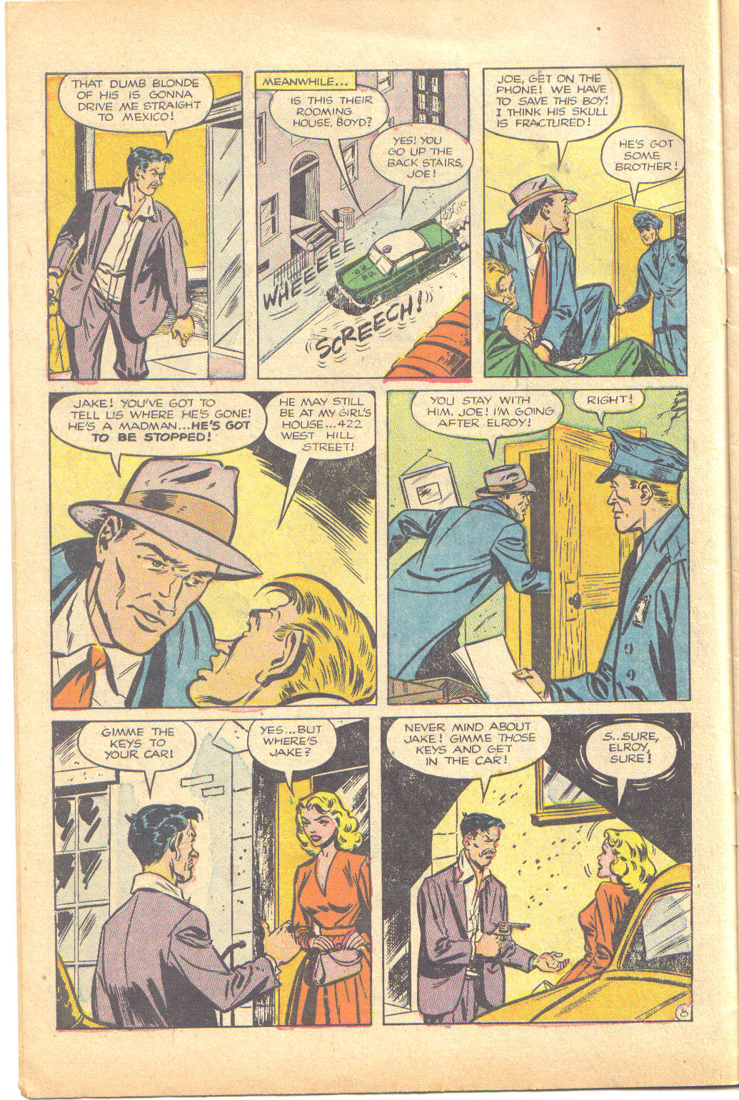 Crime Does Not Pay #131 (Lev Gleason), page 10. Public domain (US).