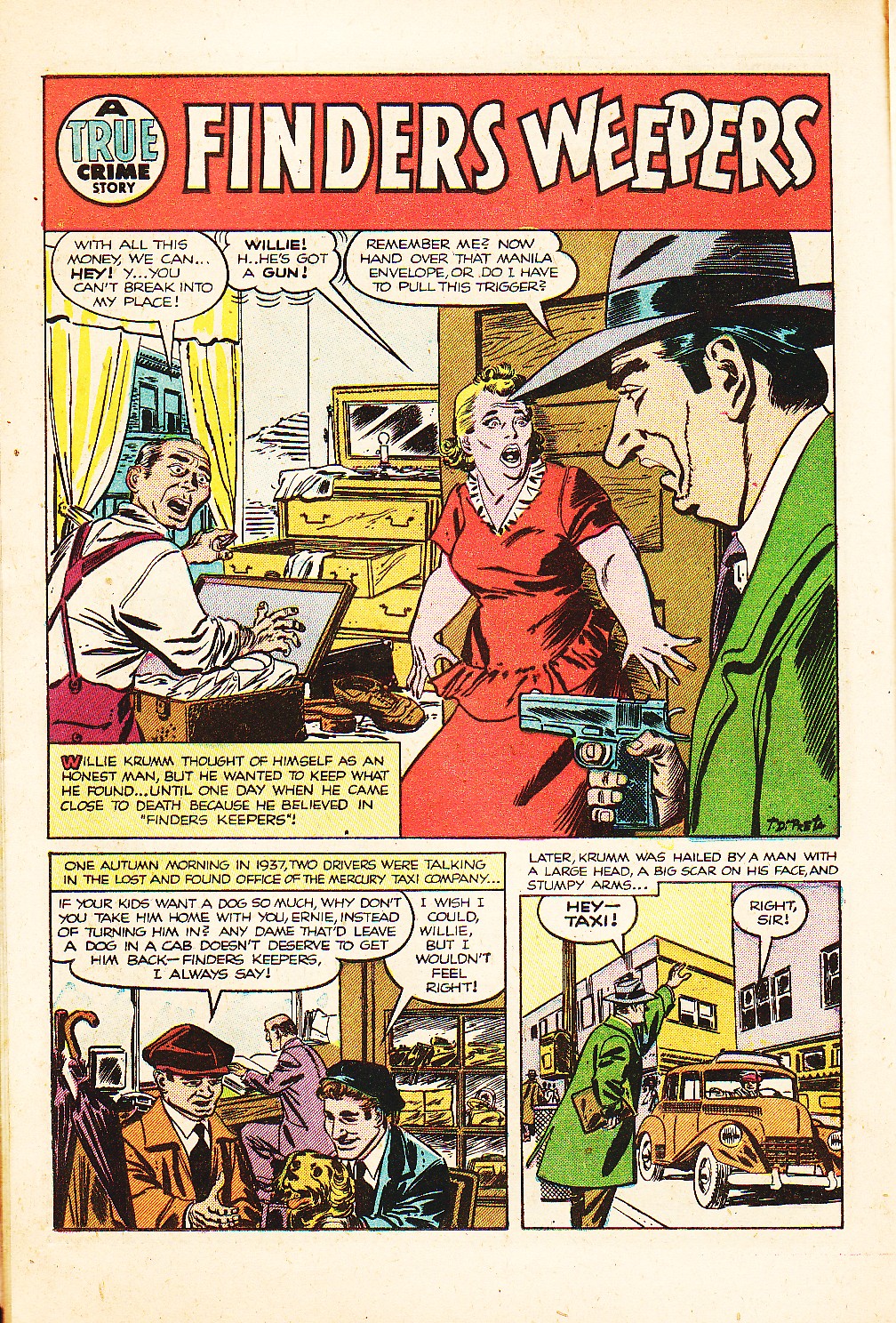 Crime Does Not Pay #132 (Lev Gleason), page 14. Public domain (US).
