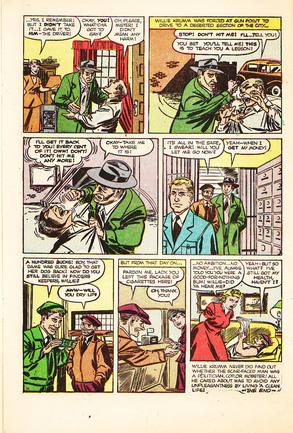Crime Does Not Pay #132 (Lev Gleason), page 17. Public domain (US).