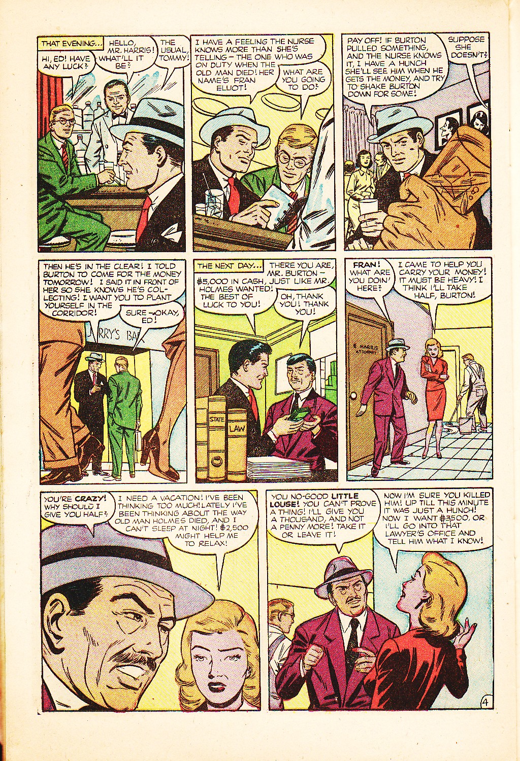 Crime Does Not Pay #132 (Lev Gleason), page 24. Public domain (US).