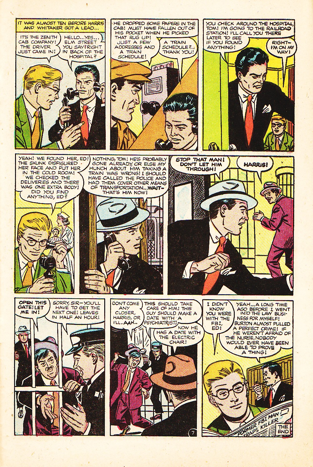 Crime Does Not Pay #132 (Lev Gleason), page 27. Public domain (US).