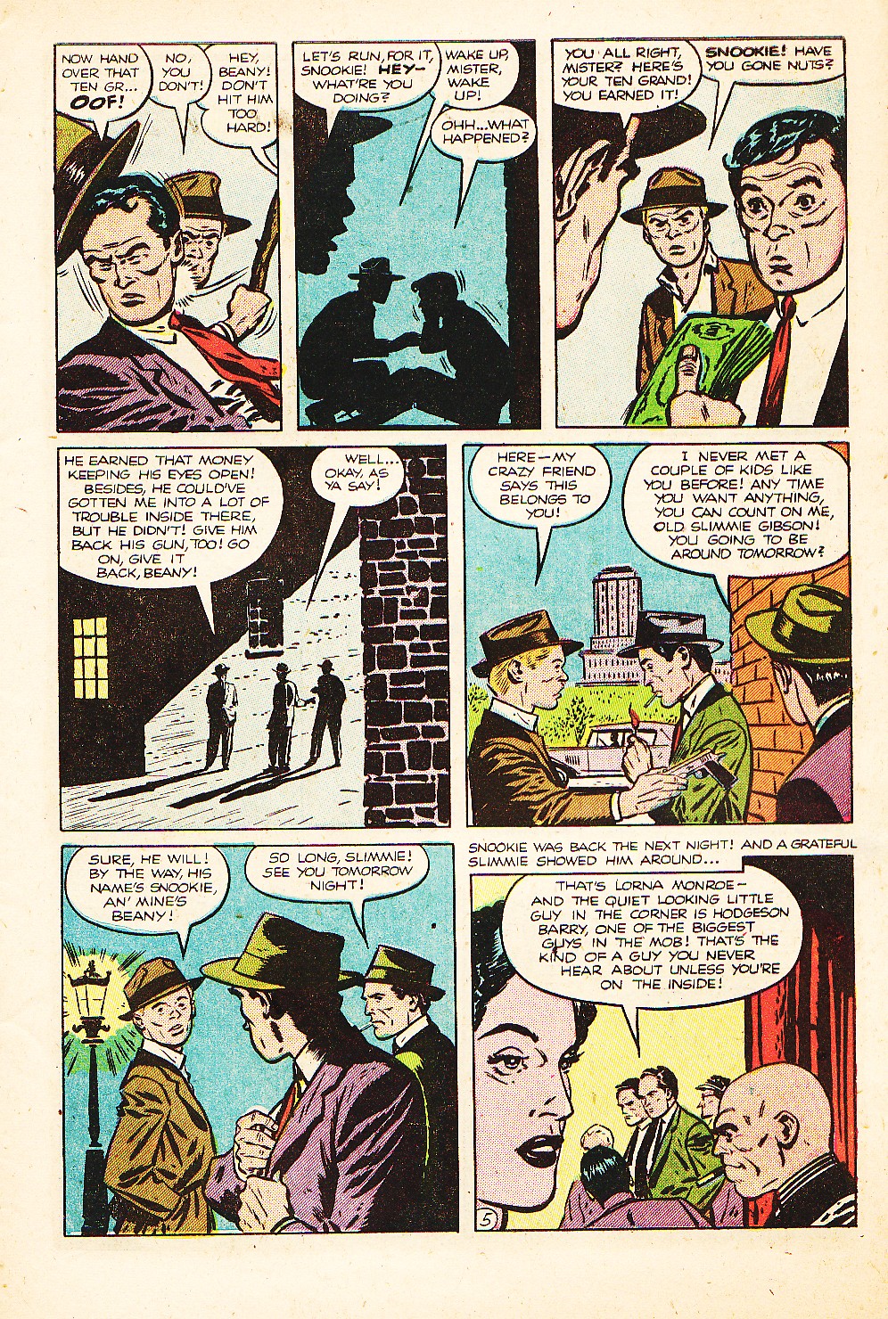 Crime Does Not Pay #132 (Lev Gleason), page 7. Public domain (US).
