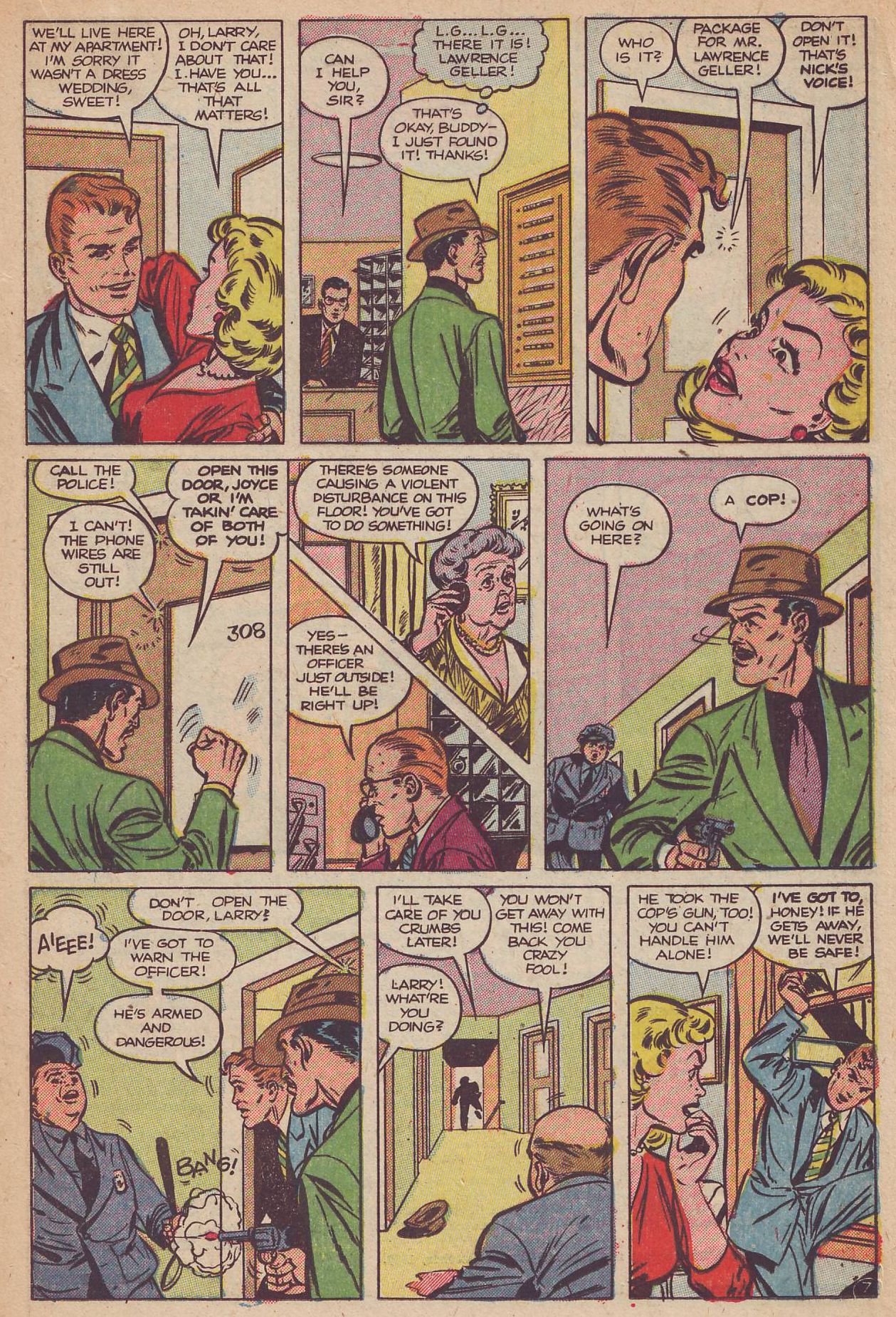 Crime Does Not Pay #133 (Lev Gleason), page 17. Public domain (US).