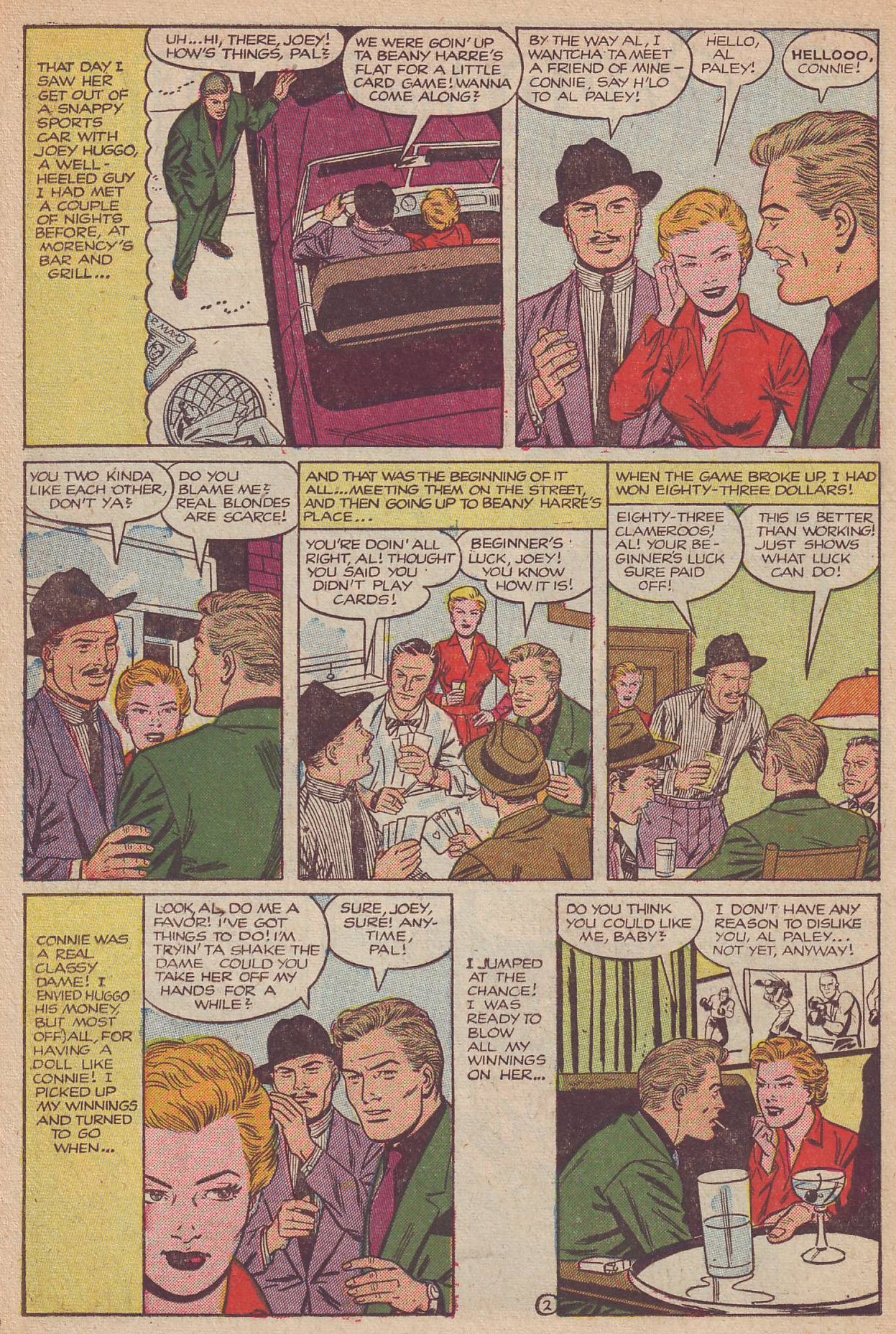 Crime Does Not Pay #133 (Lev Gleason), page 22. Public domain (US).