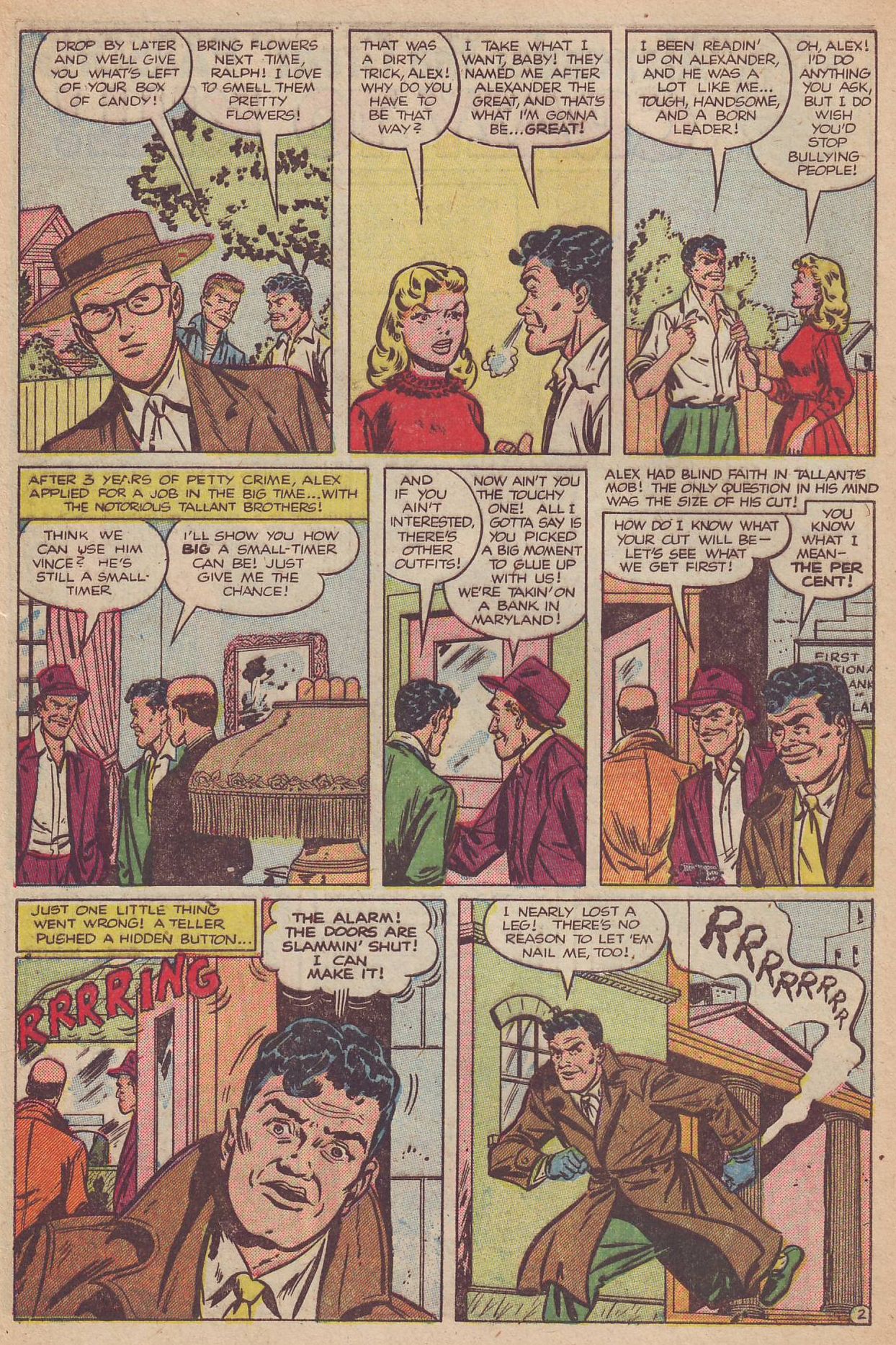 Crime Does Not Pay #133 (Lev Gleason), page 28. Public domain (US).