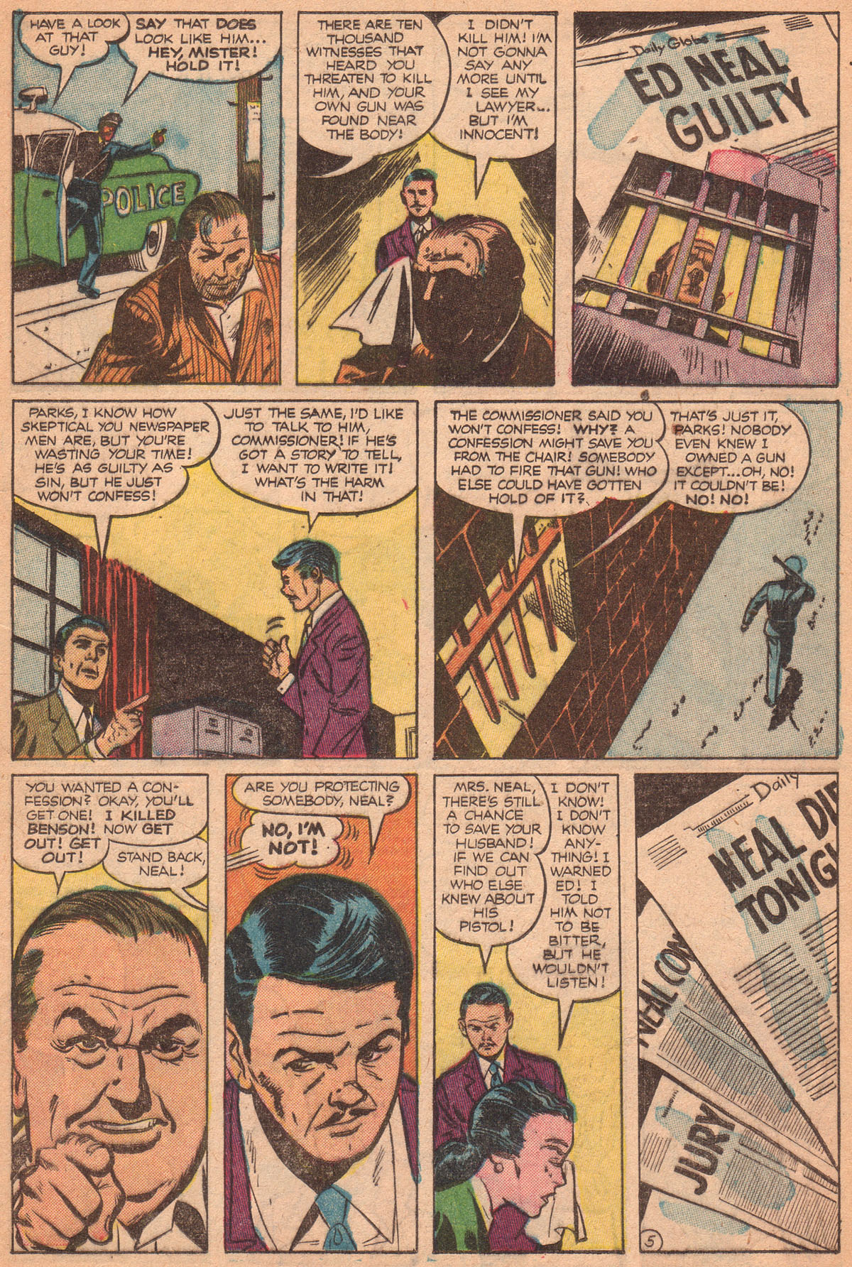 Crime Does Not Pay #134 (Lev Gleason), page 13. Public domain (US).