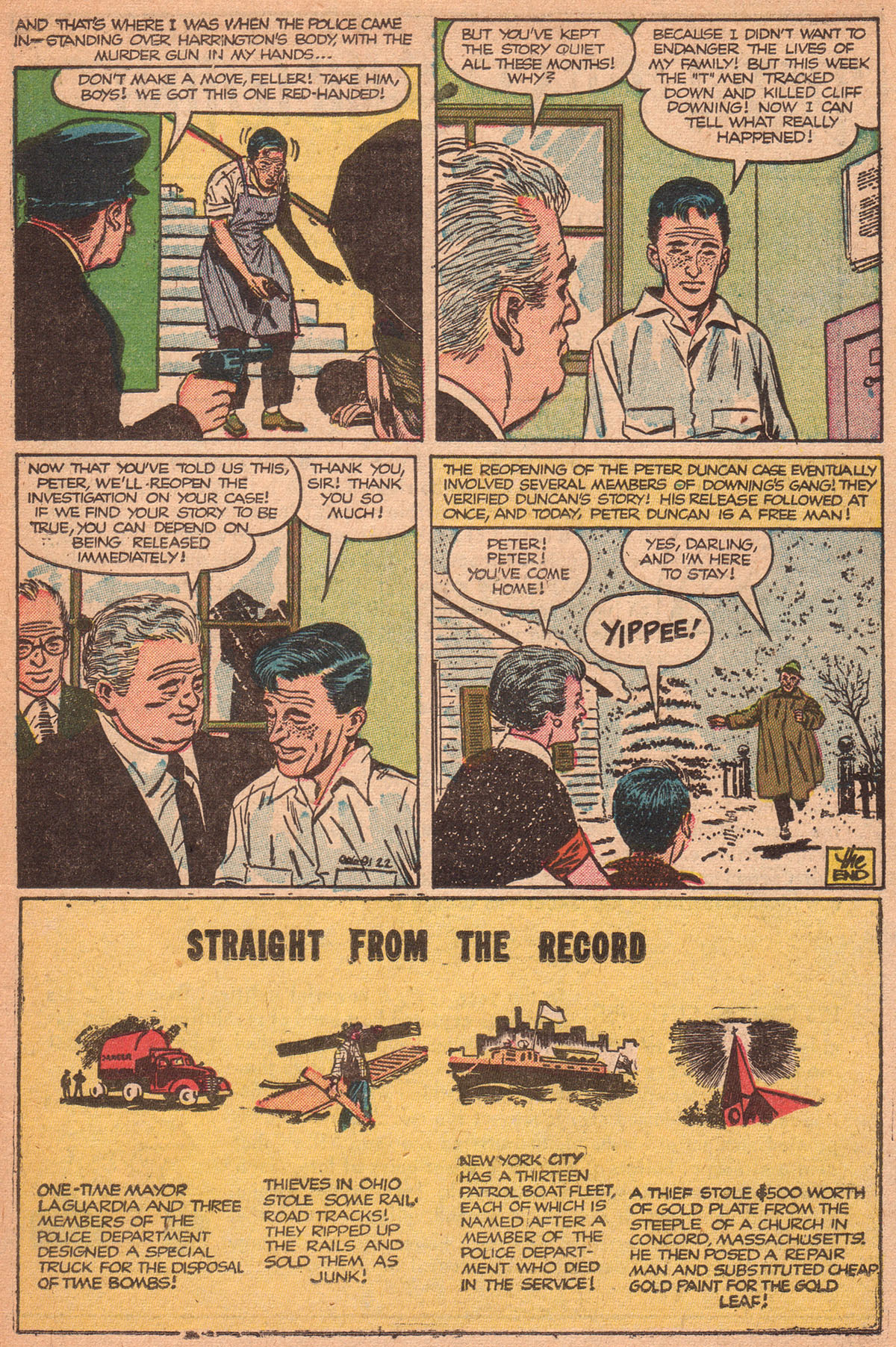 Crime Does Not Pay #134 (Lev Gleason), page 19. Public domain (US).
