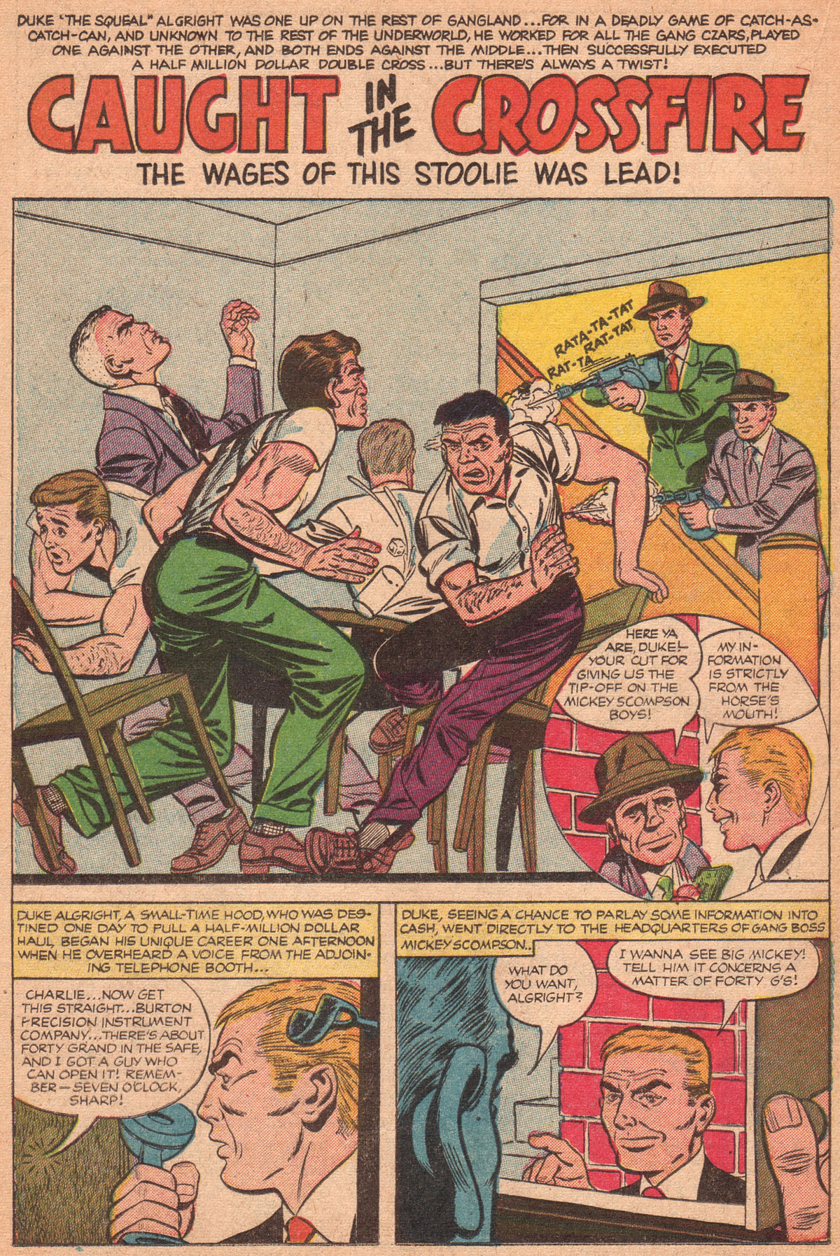 Crime Does Not Pay #134 (Lev Gleason), page 22. Public domain (US).