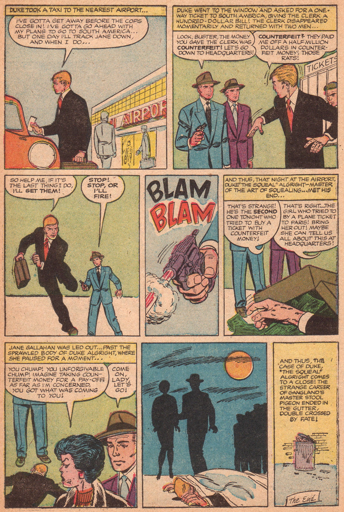 Crime Does Not Pay #134 (Lev Gleason), page 27. Public domain (US).