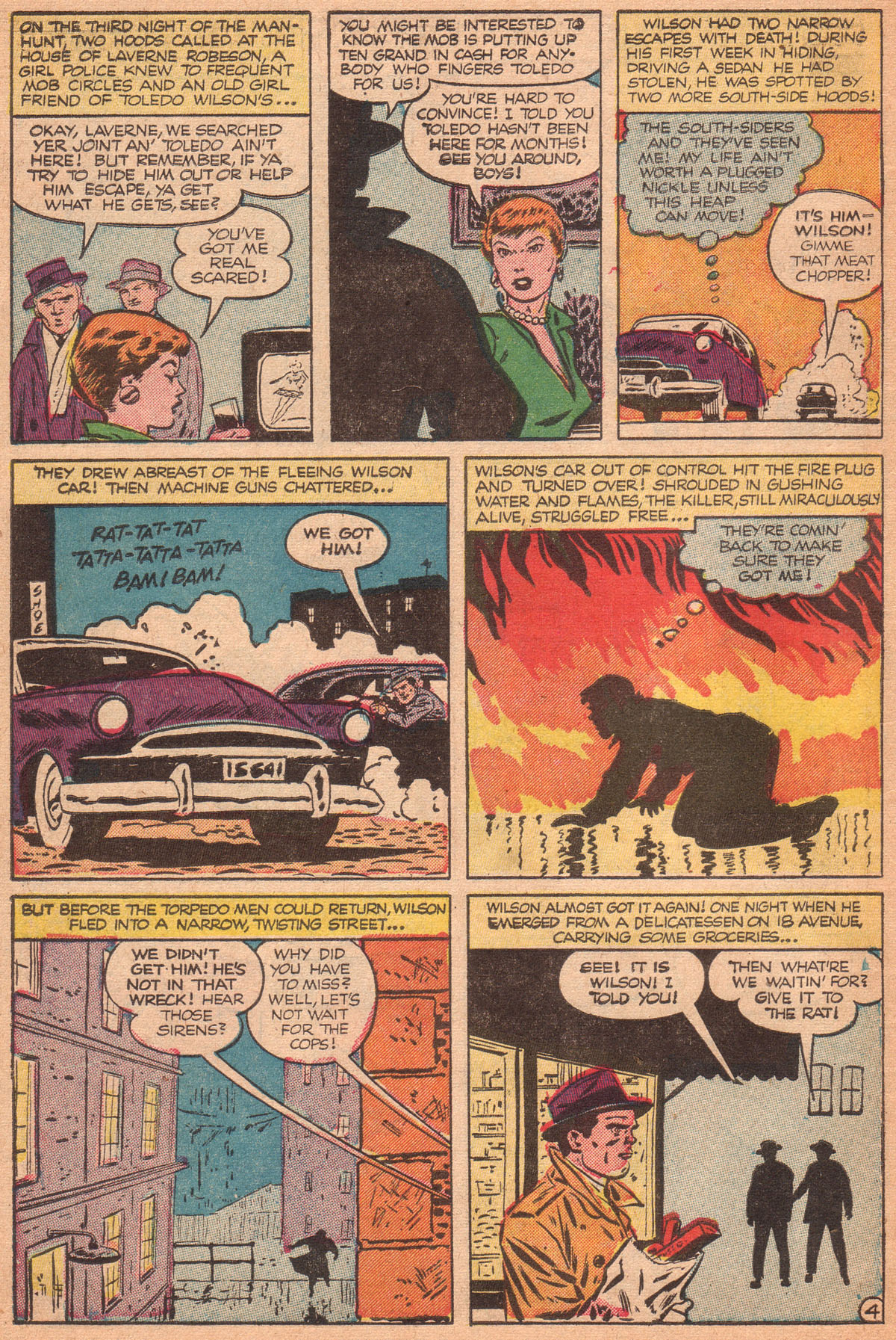 Crime Does Not Pay #134 (Lev Gleason), page 6. Public domain (US).