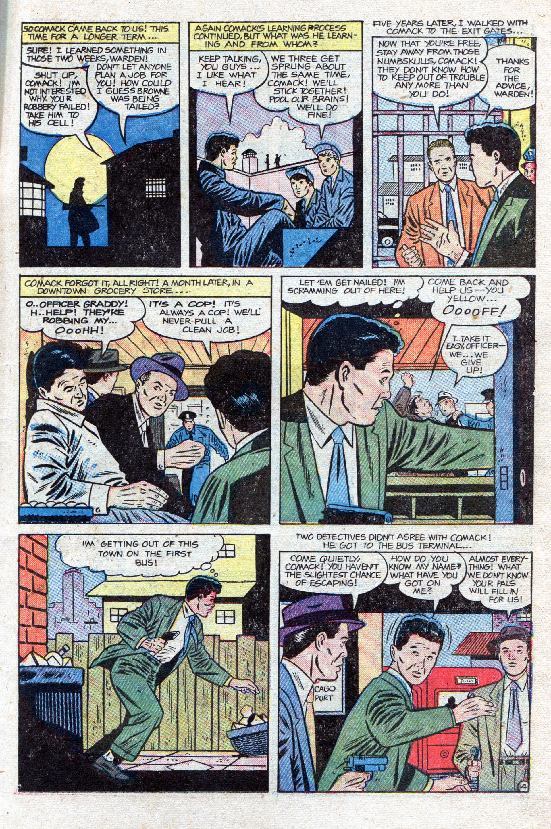 Crime Does Not Pay #146 (Lev Gleason), page 11. Public domain (US).