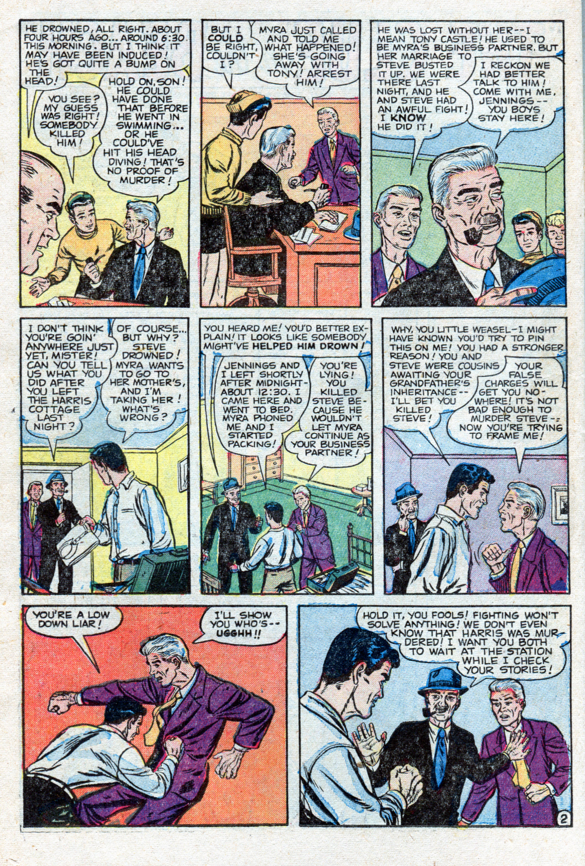 Crime Does Not Pay #146 (Lev Gleason), page 14. Public domain (US).
