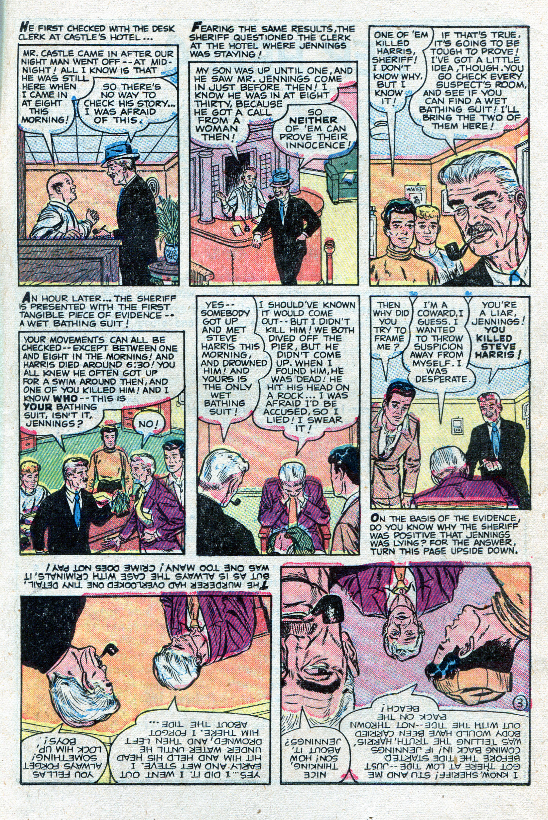 Crime Does Not Pay #146 (Lev Gleason), page 15. Public domain (US).