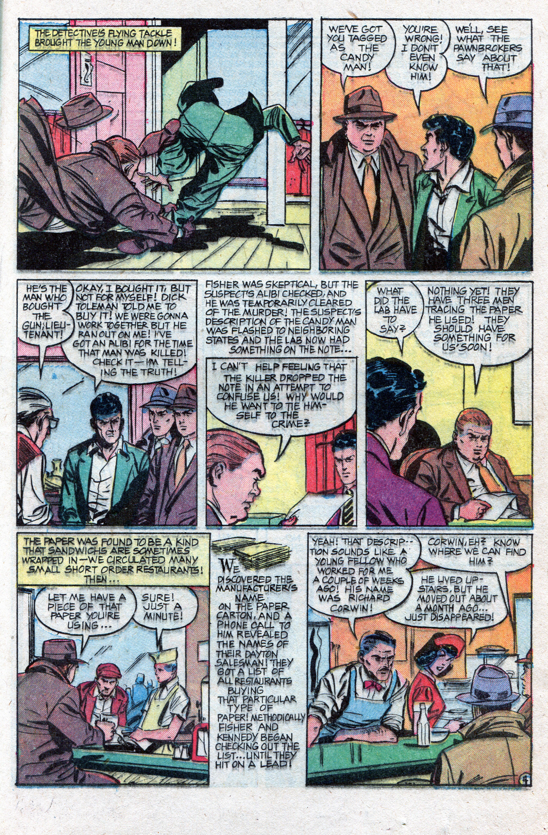 Crime Does Not Pay #146 (Lev Gleason), page 21. Public domain (US).