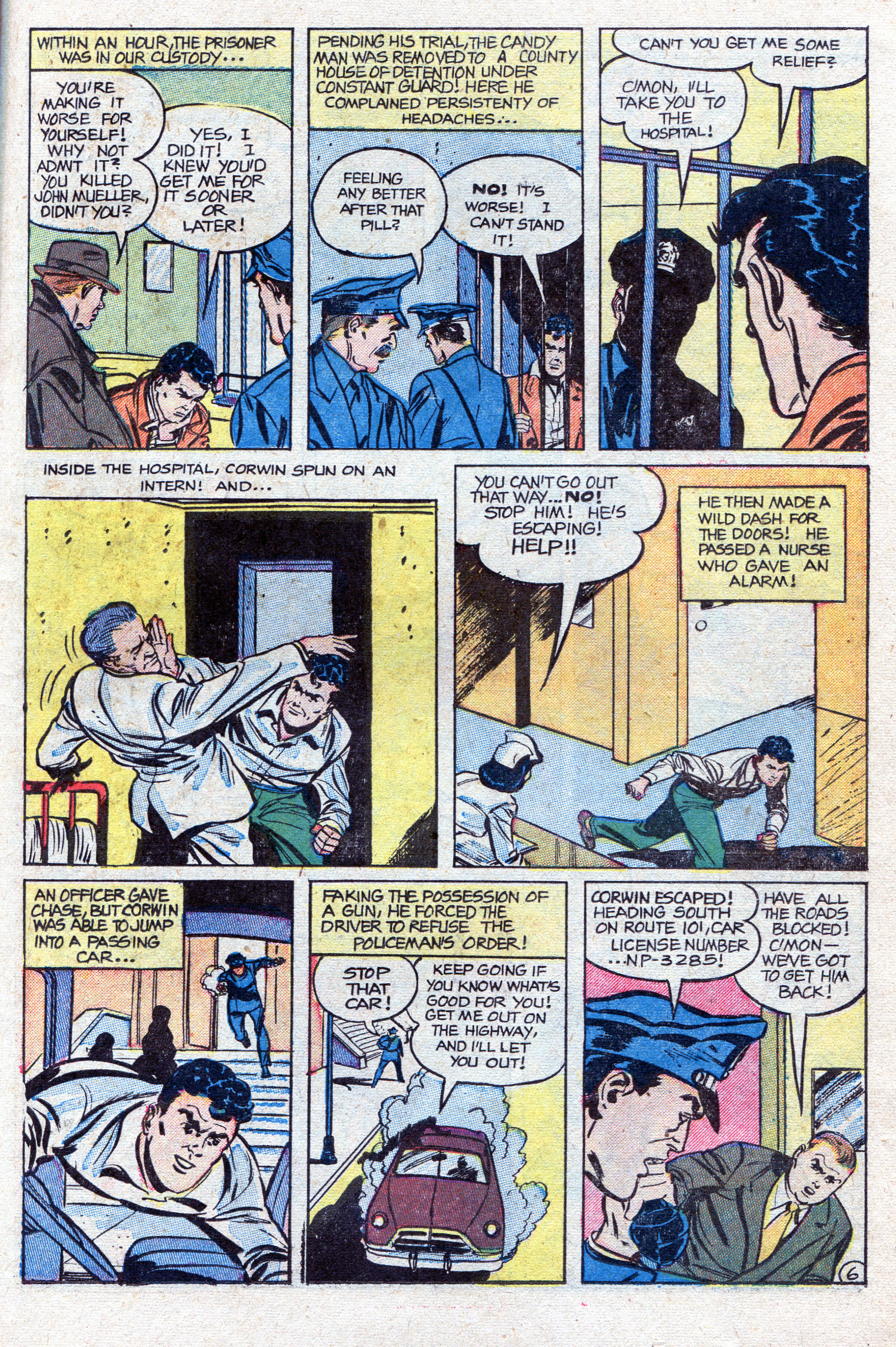 Crime Does Not Pay #146 (Lev Gleason), page 23. Public domain (US).