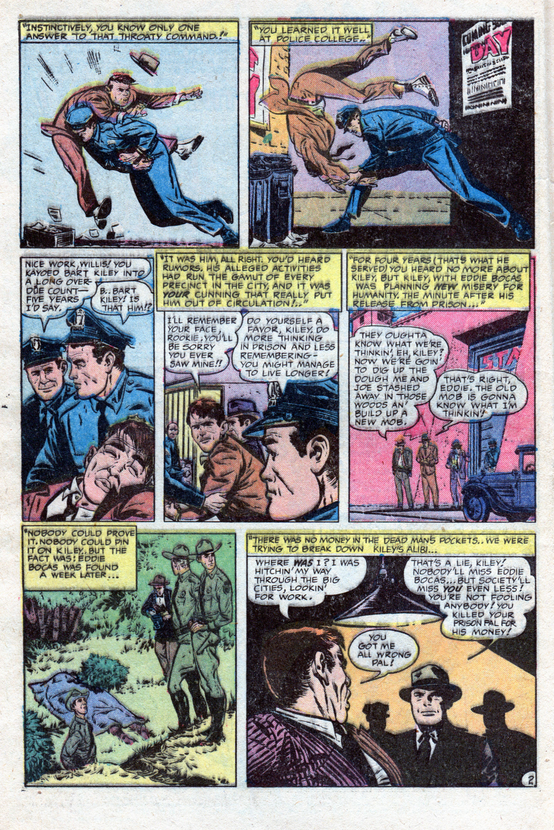Crime Does Not Pay #146 (Lev Gleason), page 4. Public domain (US).