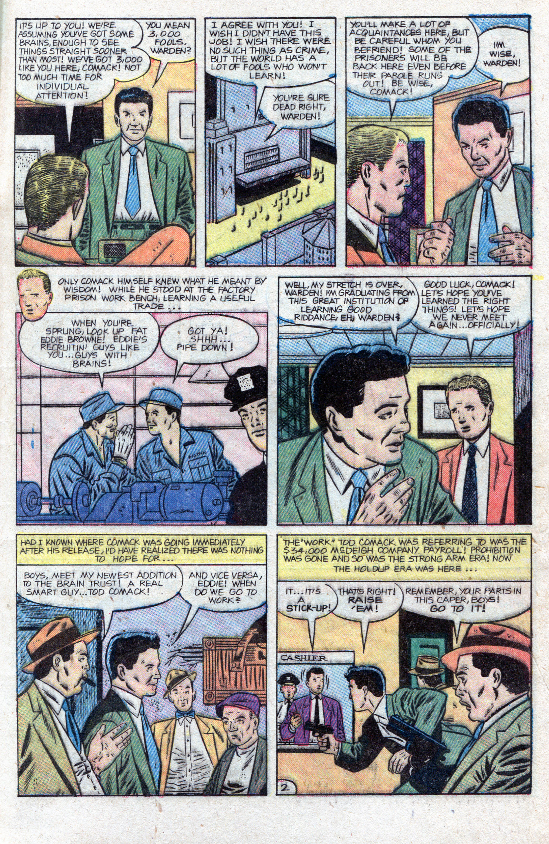 Crime Does Not Pay #146 (Lev Gleason), page 9. Public domain (US).