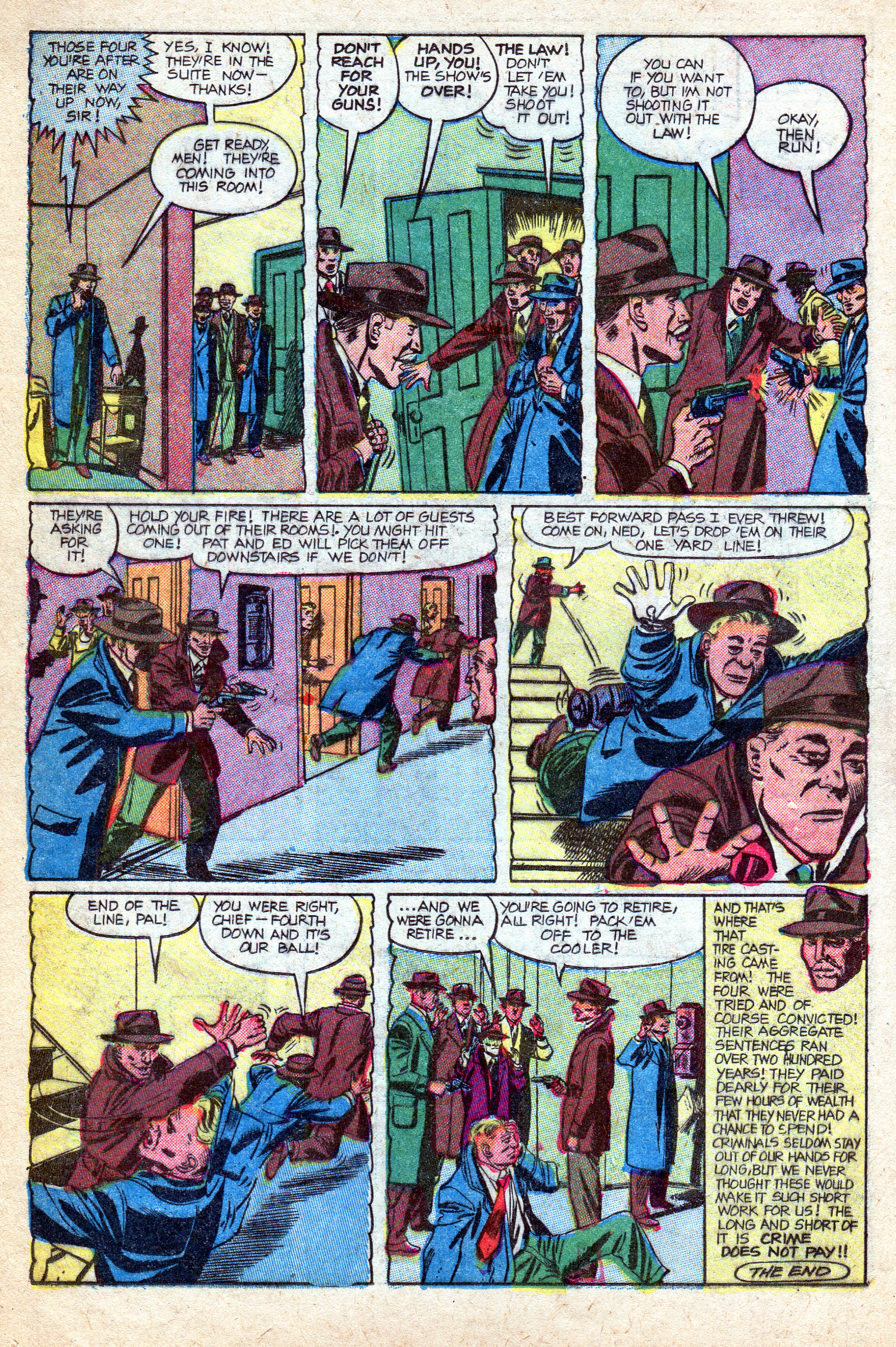 Crime Does Not Pay #147 (Lev Gleason), page 12. Public domain (US).