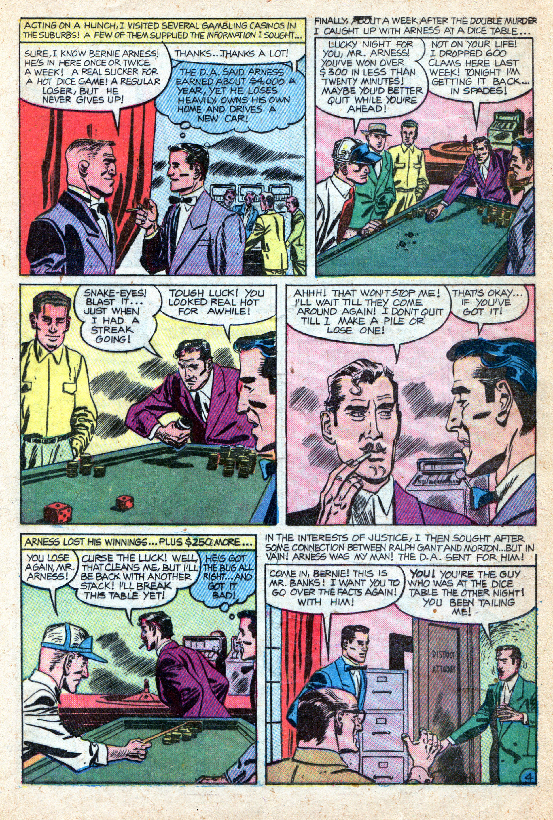 Crime Does Not Pay #147 (Lev Gleason), page 23. Public domain (US).