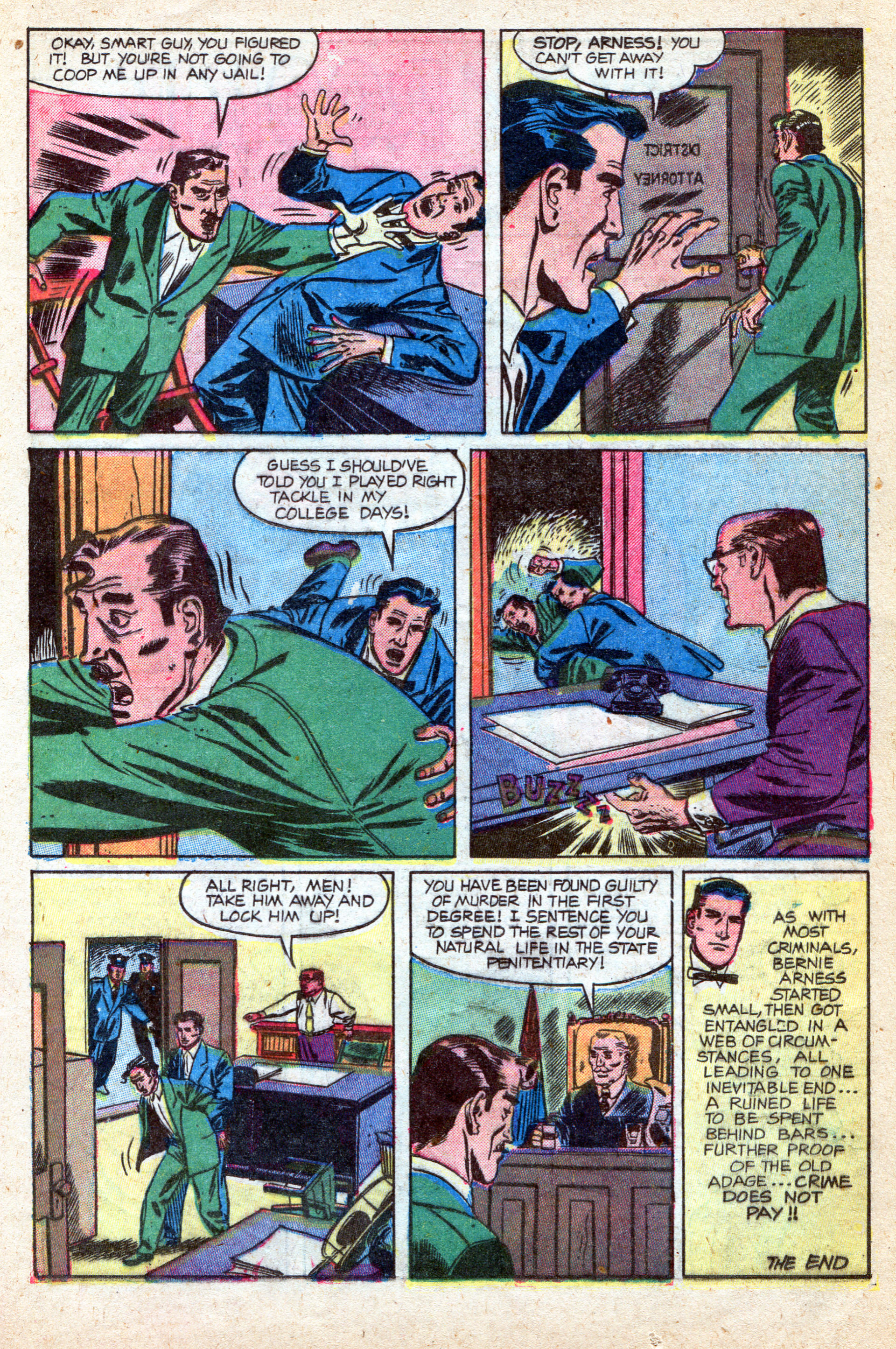 Crime Does Not Pay #147 (Lev Gleason), page 25. Public domain (US).