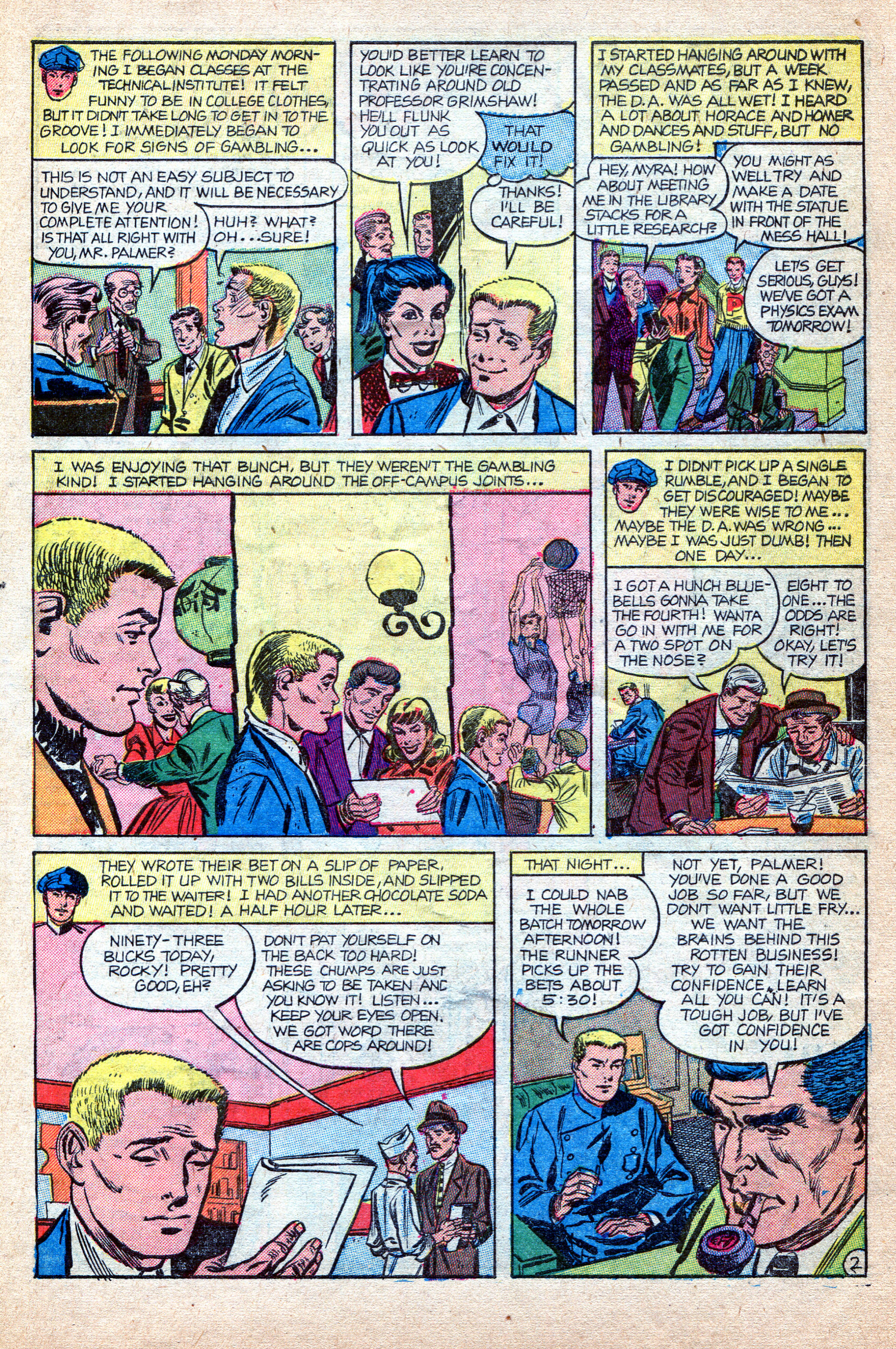 Crime Does Not Pay #147 (Lev Gleason), page 27. Public domain (US).