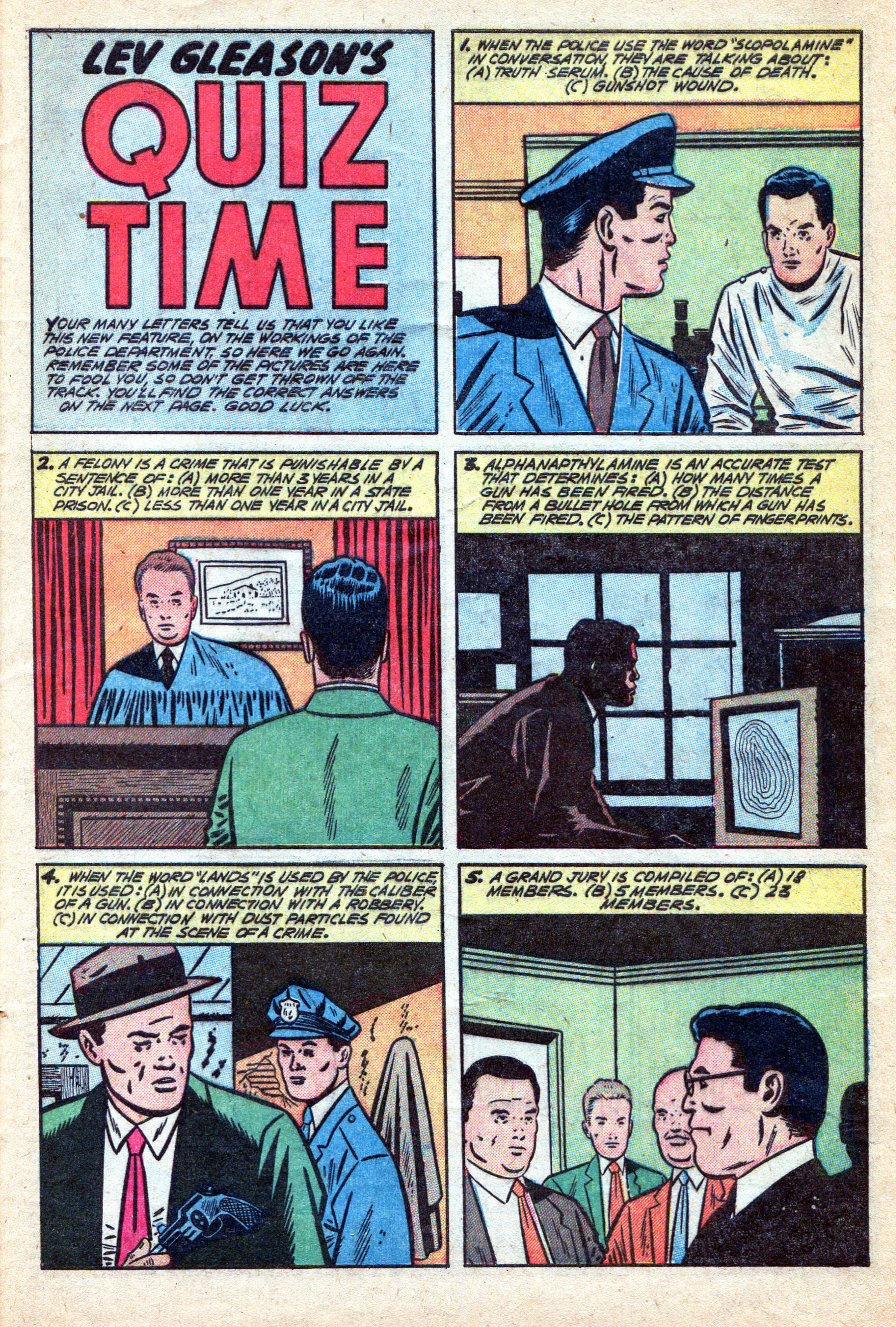 Crime Does Not Pay #147 (Lev Gleason), page 31. Public domain (US).