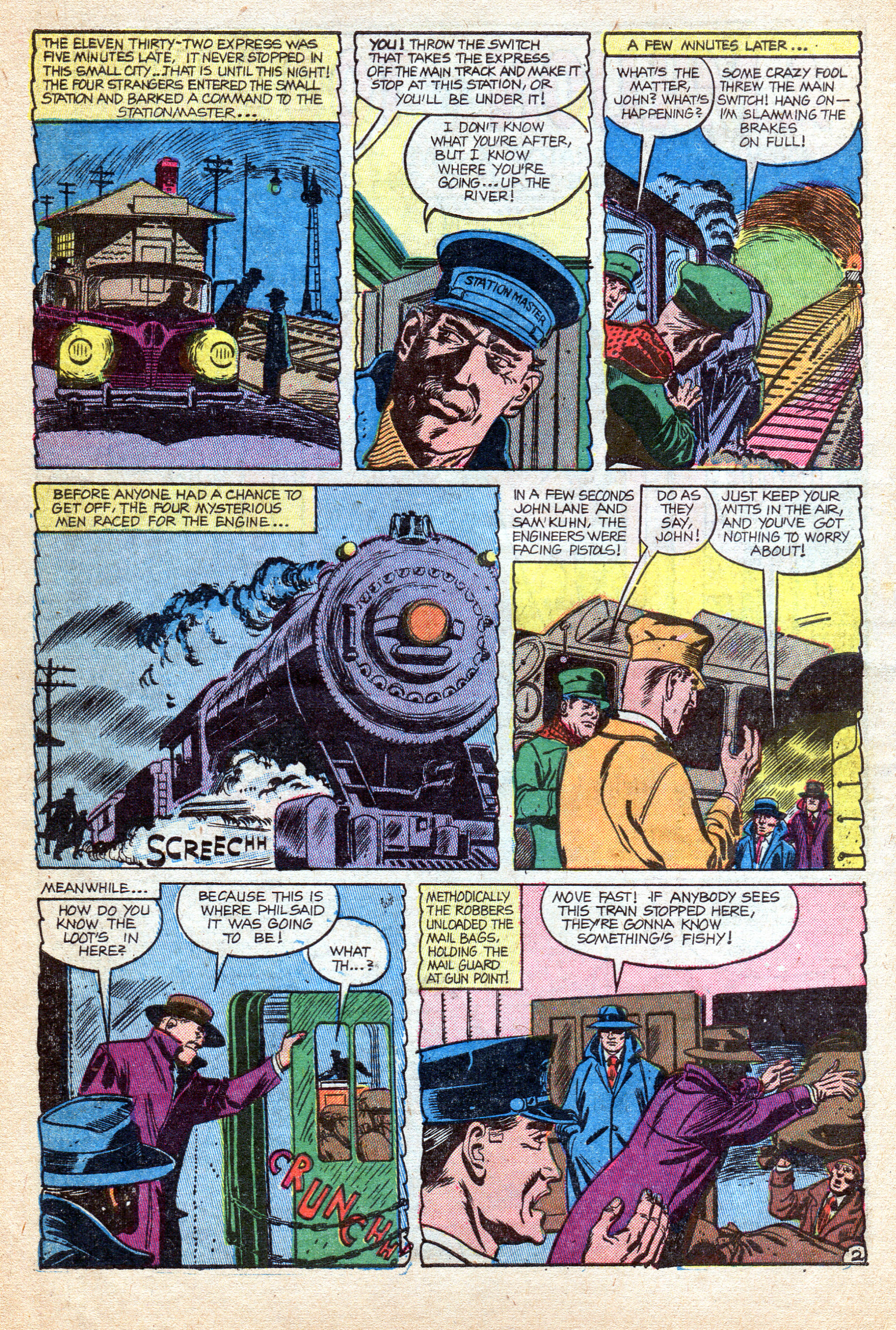 Crime Does Not Pay #147 (Lev Gleason), page 10. Public domain (US).