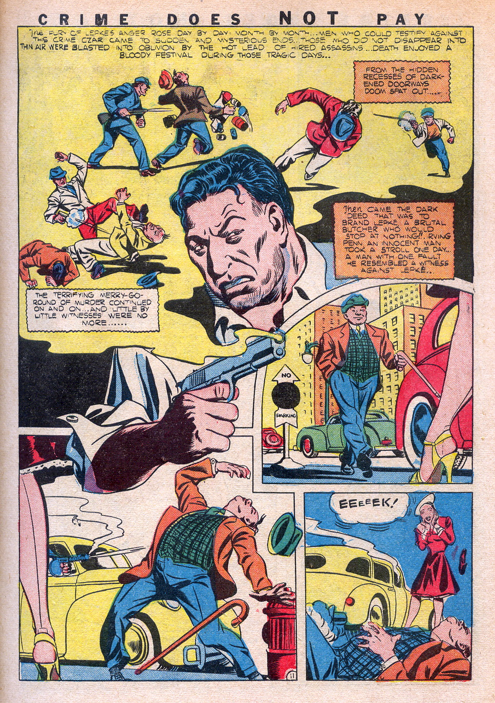 Crime Does Not Pay #22 (Lev Gleason), page 13. Public domain (US).