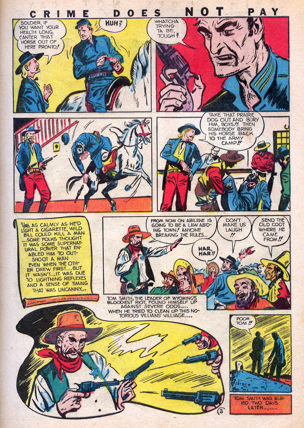 Crime Does Not Pay #22 (Lev Gleason), page 17. Public domain (US).