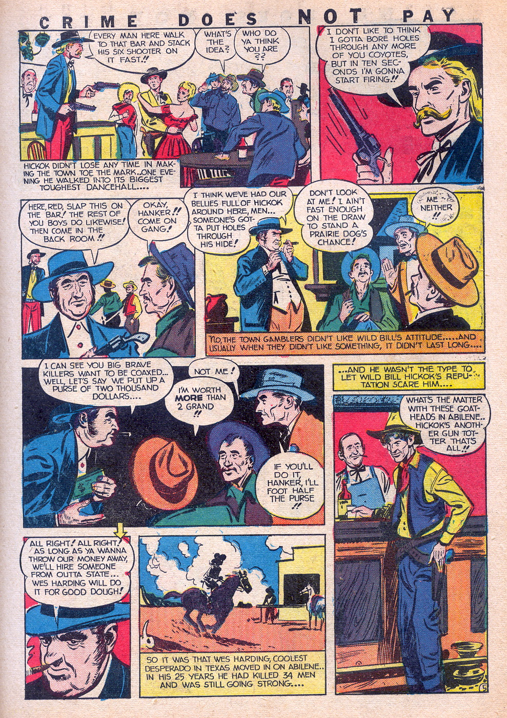 Crime Does Not Pay #22 (Lev Gleason), page 19. Public domain (US).