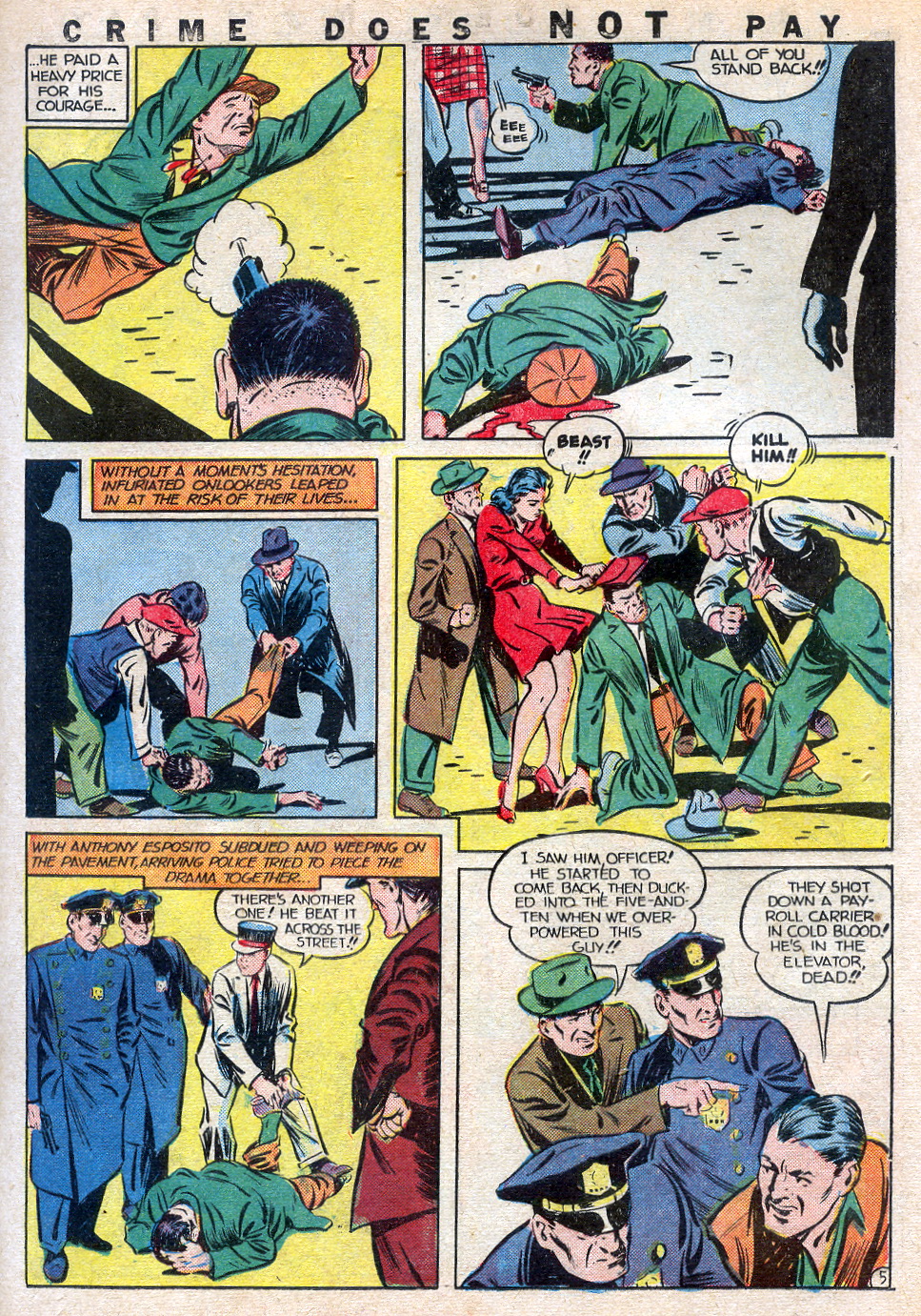 Crime Does Not Pay #22 (Lev Gleason), page 29. Public domain (US).