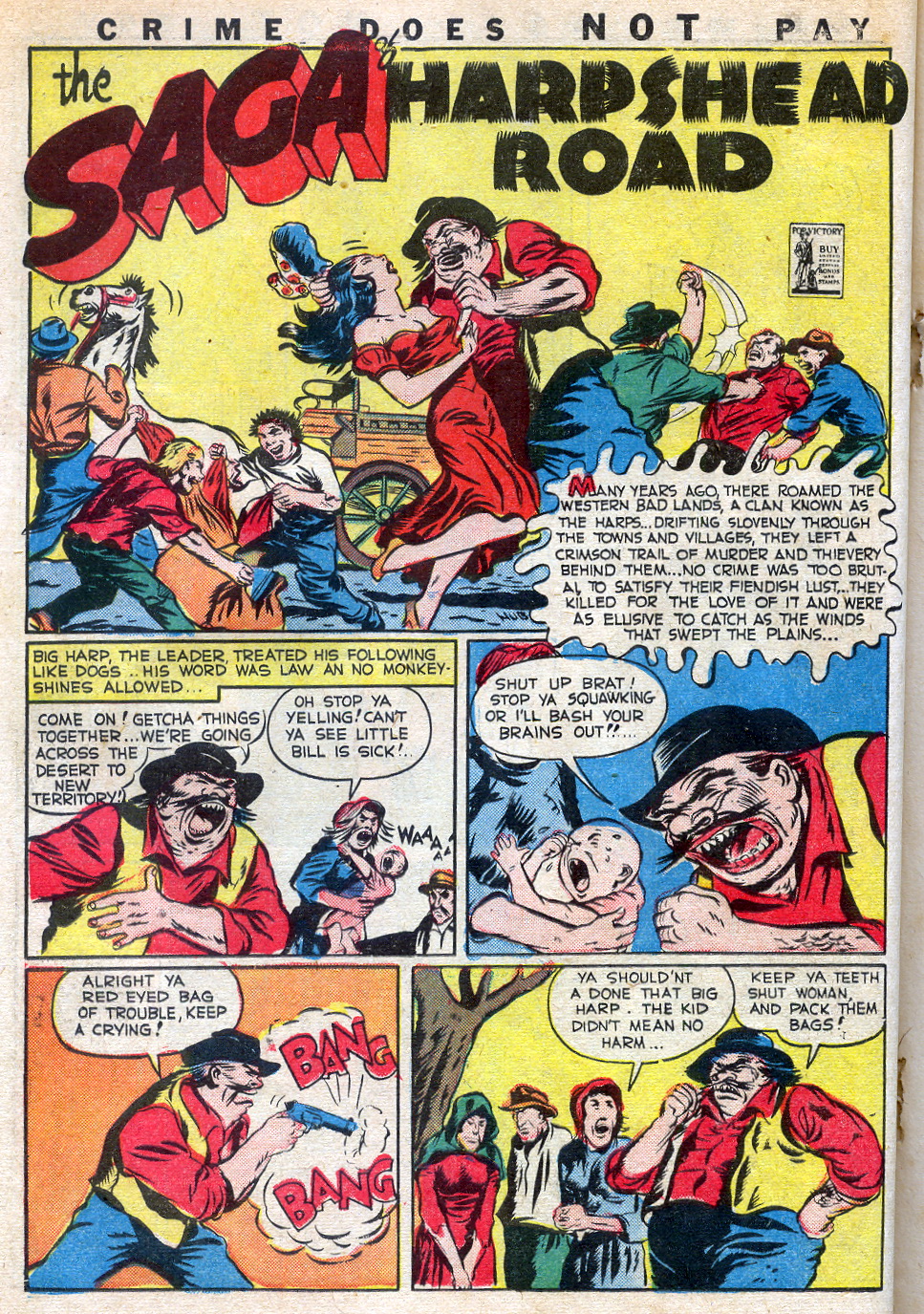 Crime Does Not Pay #22 (Lev Gleason), page 32. Public domain (US).