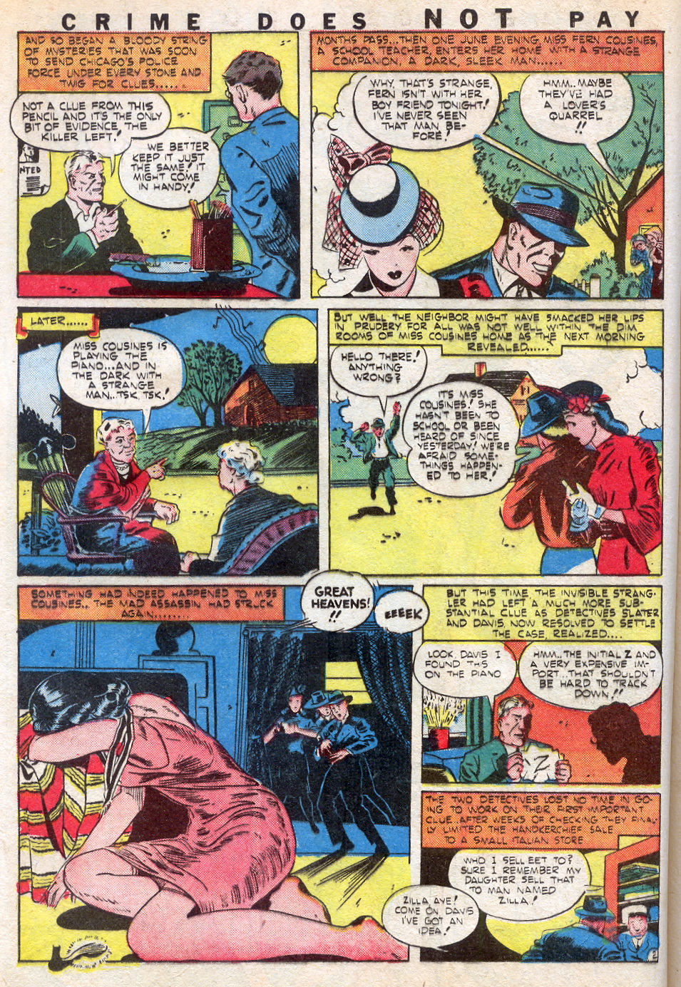 Crime Does Not Pay #22 (Lev Gleason), page 38. Public domain (US).