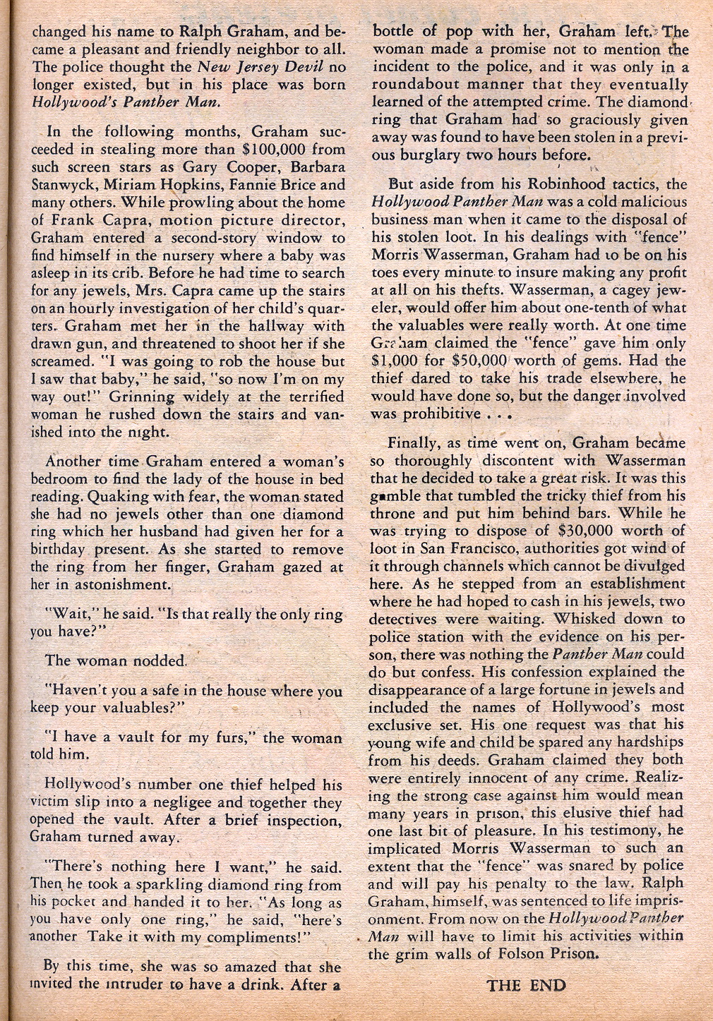 Crime Does Not Pay #22 (Lev Gleason), page 43. Public domain (US).