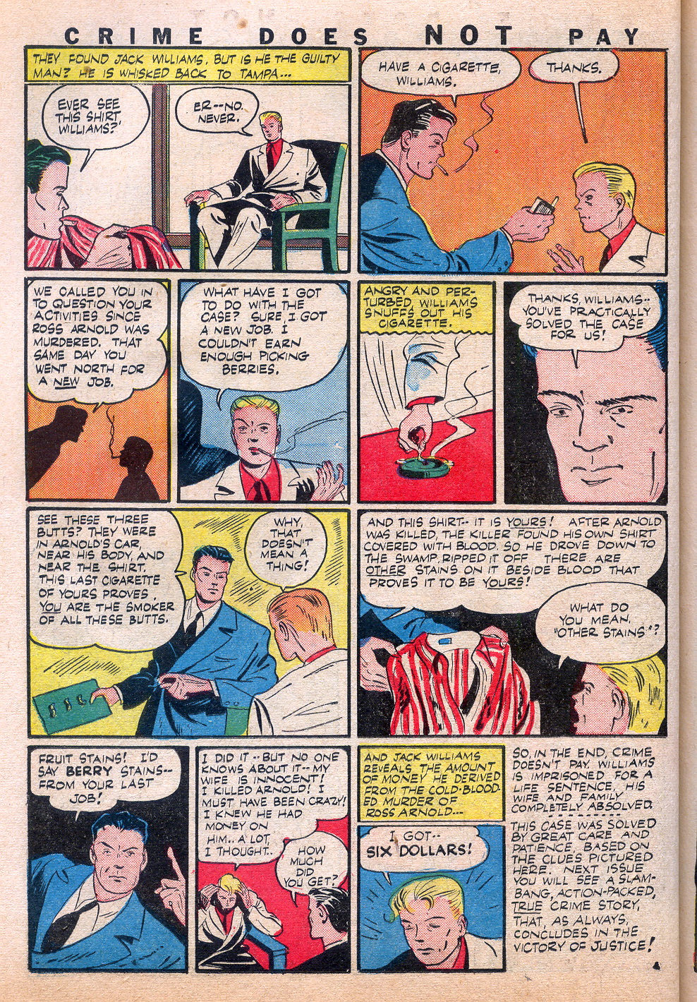 Crime Does Not Pay #22 (Lev Gleason), page 48. Public domain (US).
