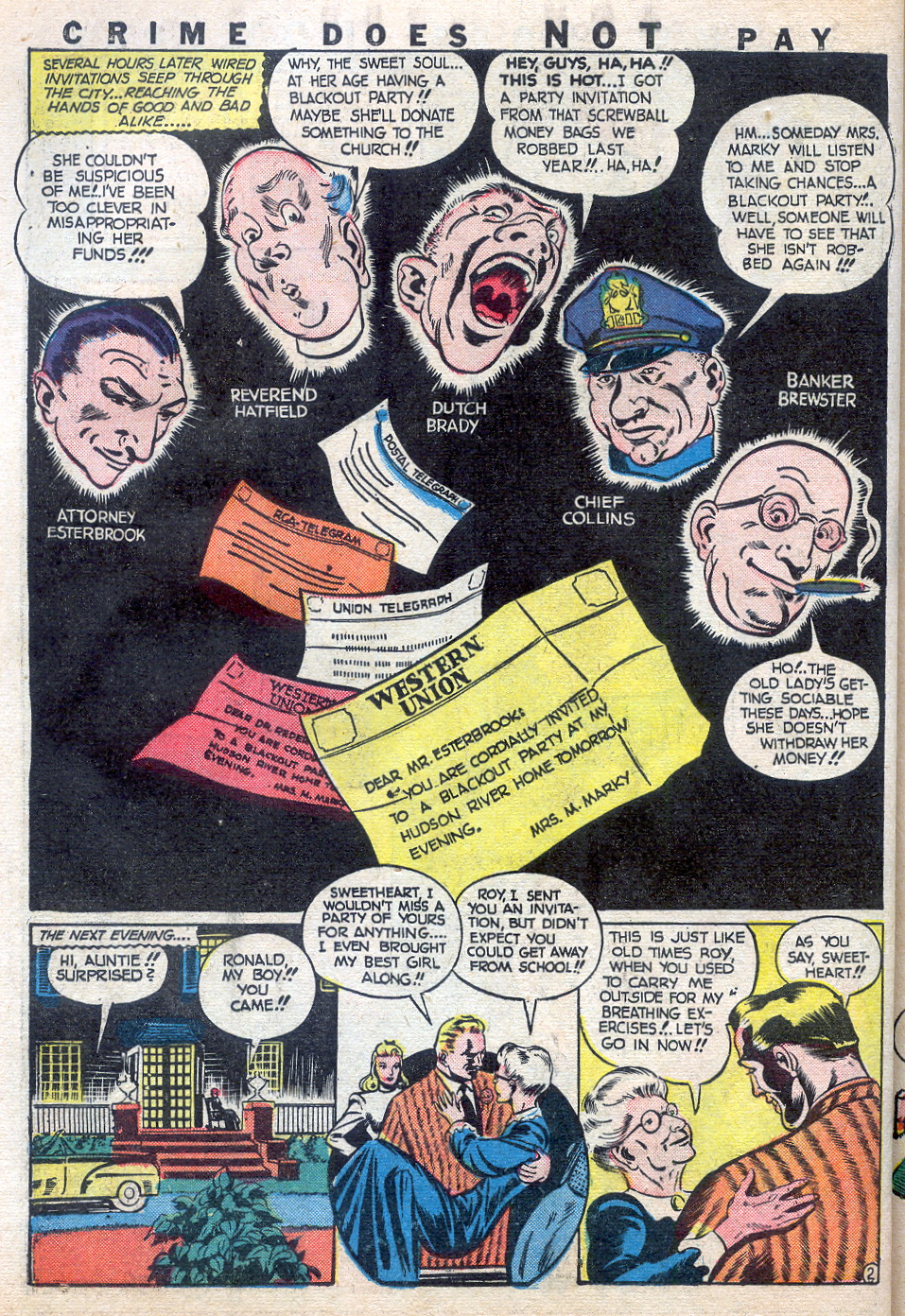 Crime Does Not Pay #22 (Lev Gleason), page 50. Public domain (US).