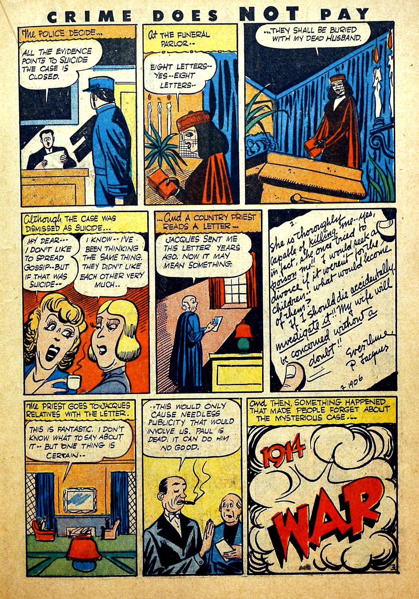 Crime Does Not Pay #28 (Lev Gleason), page 27. Public domain (US).