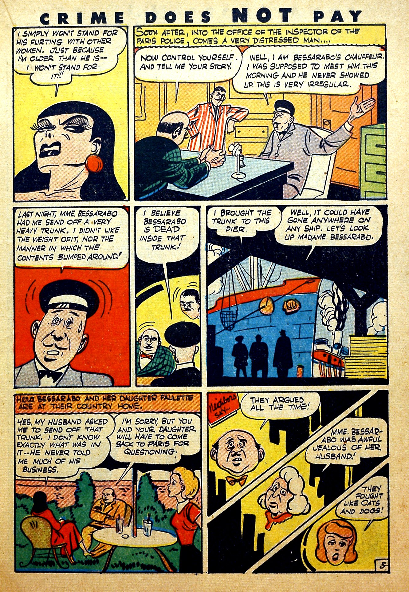 Crime Does Not Pay #28 (Lev Gleason), page 29. Public domain (US).