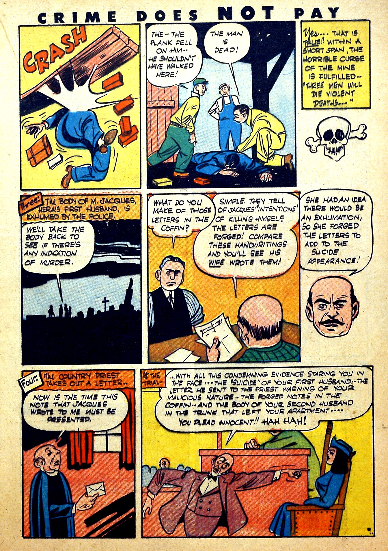 Crime Does Not Pay #28 (Lev Gleason), page 31. Public domain (US).