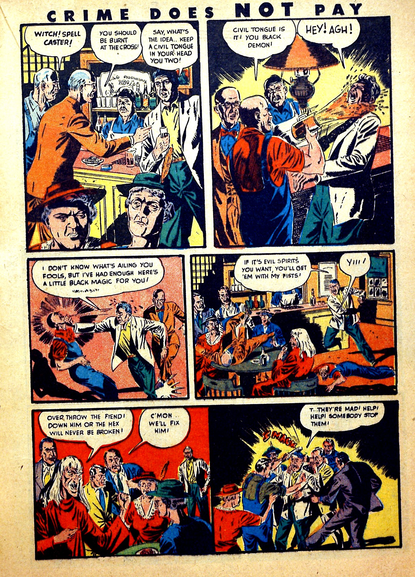 Crime Does Not Pay #28 (Lev Gleason), page 37. Public domain (US).