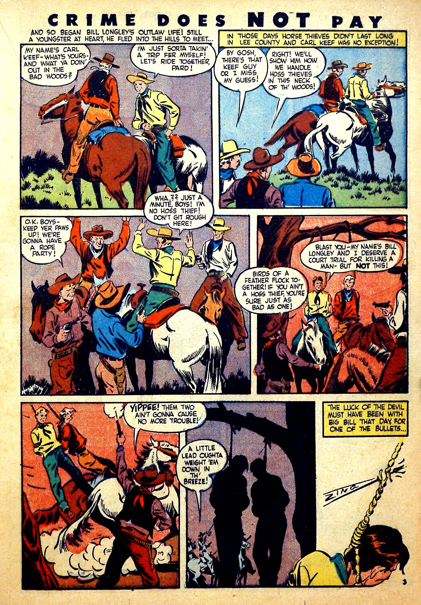 Crime Does Not Pay #28 (Lev Gleason), page 43. Public domain (US).