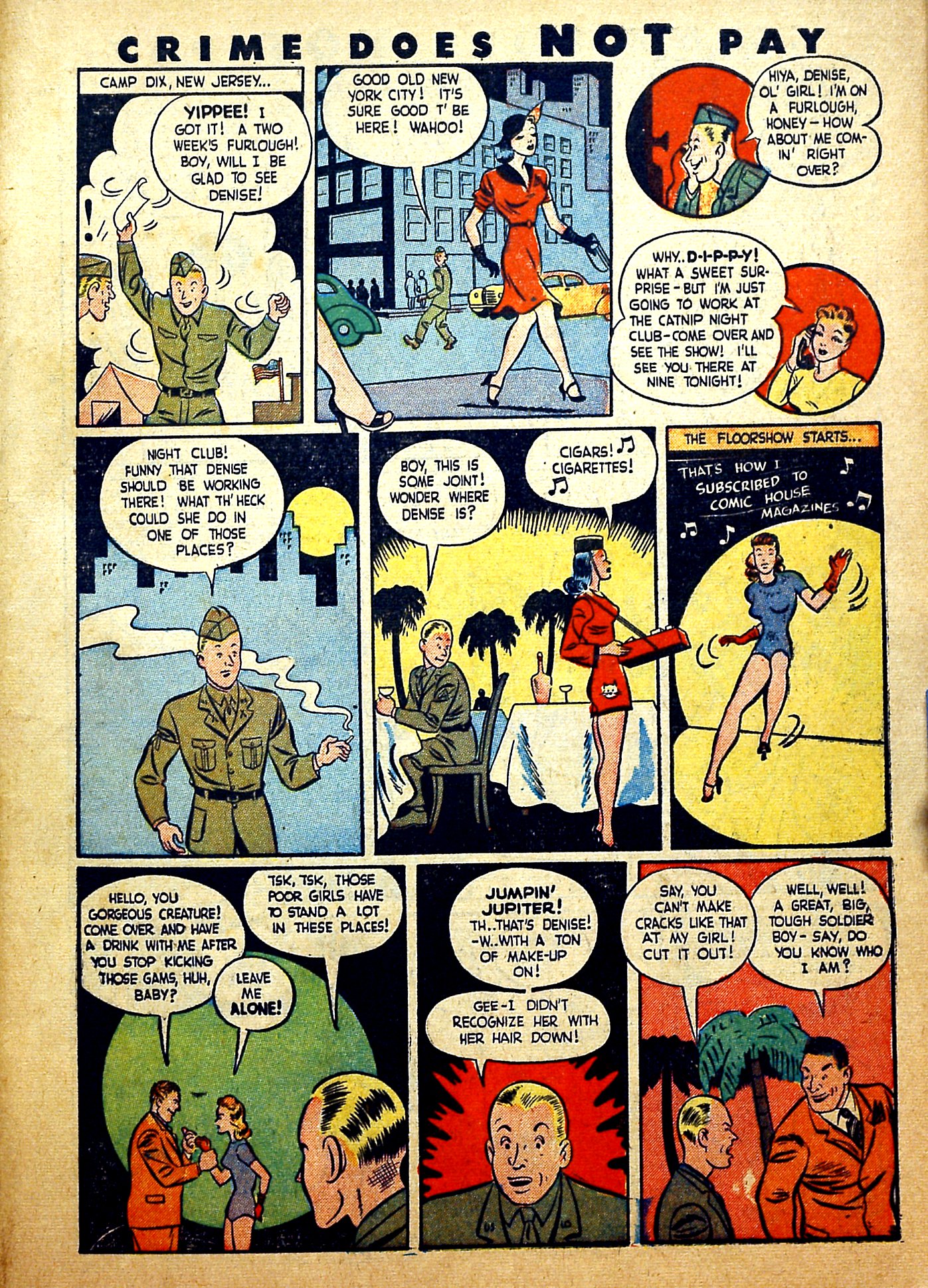 Crime Does Not Pay #28 (Lev Gleason), page 49. Public domain (US).