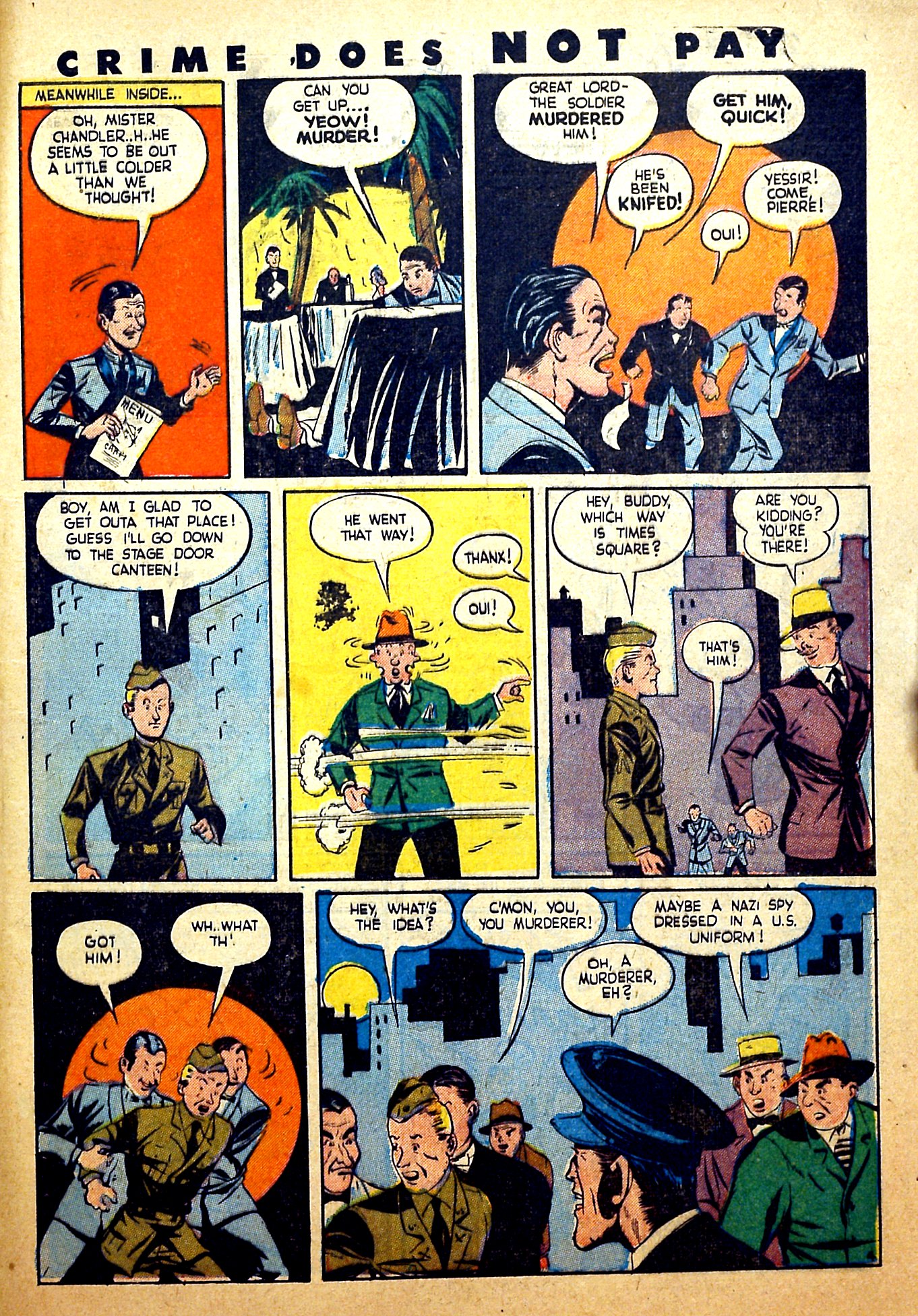 Crime Does Not Pay #28 (Lev Gleason), page 51. Public domain (US).