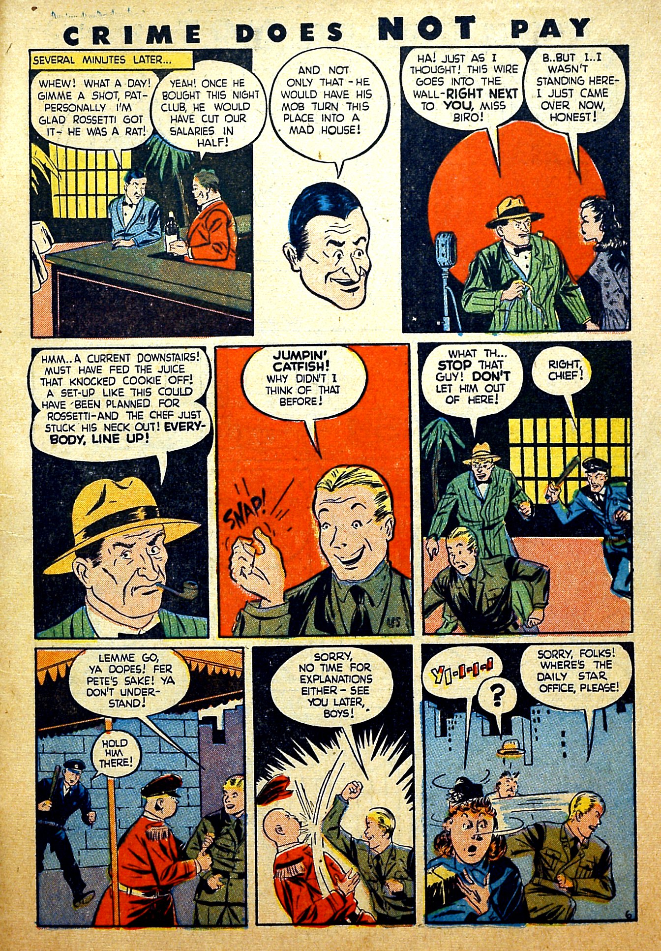 Crime Does Not Pay #28 (Lev Gleason), page 53. Public domain (US).