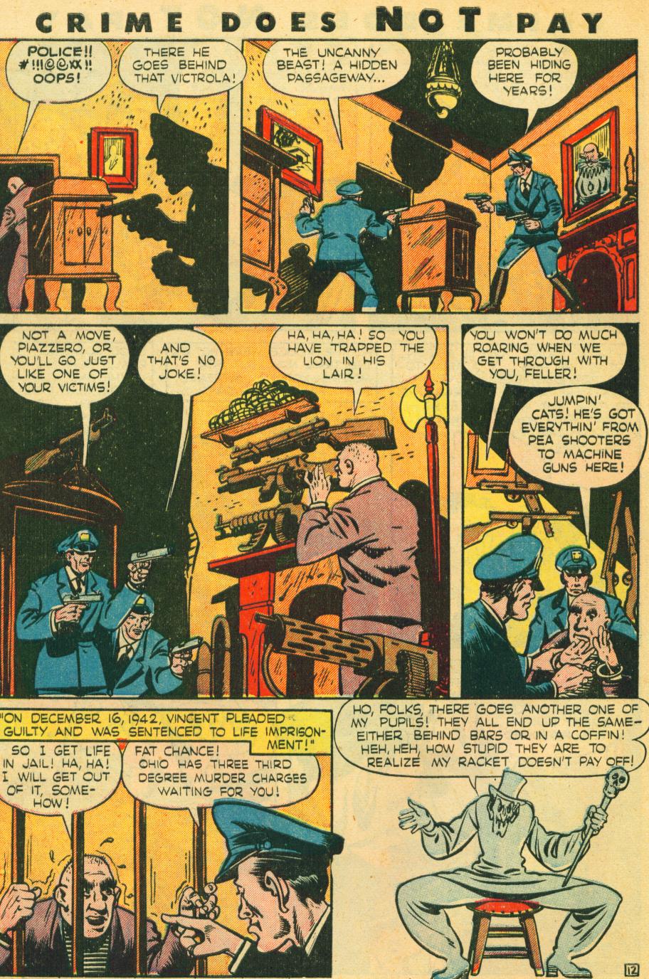 Crime Does Not Pay #37 (Lev Gleason), page 14. Public domain (US).