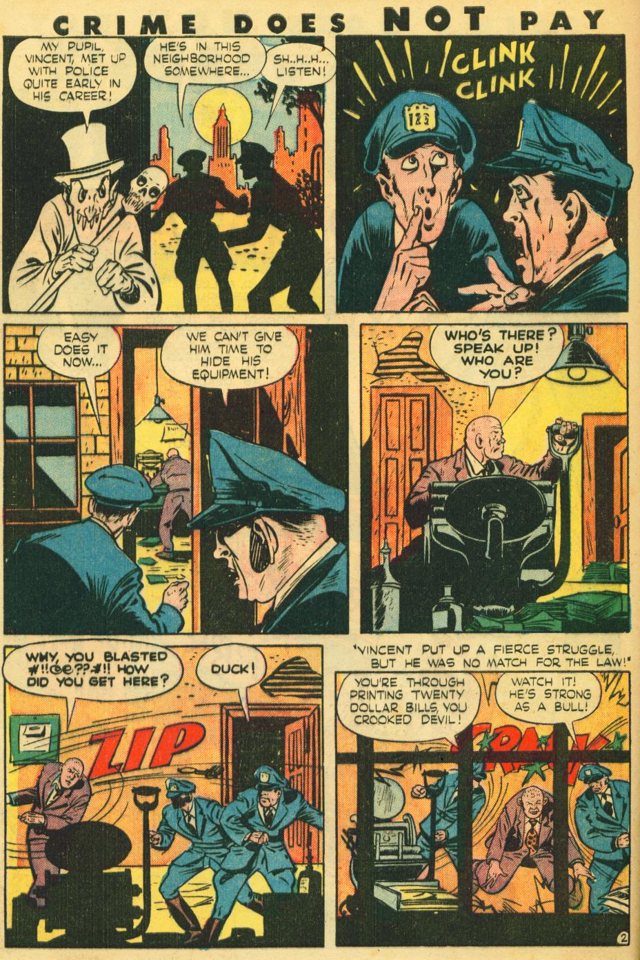 Crime Does Not Pay #37 (Lev Gleason), page 4. Public domain (US).
