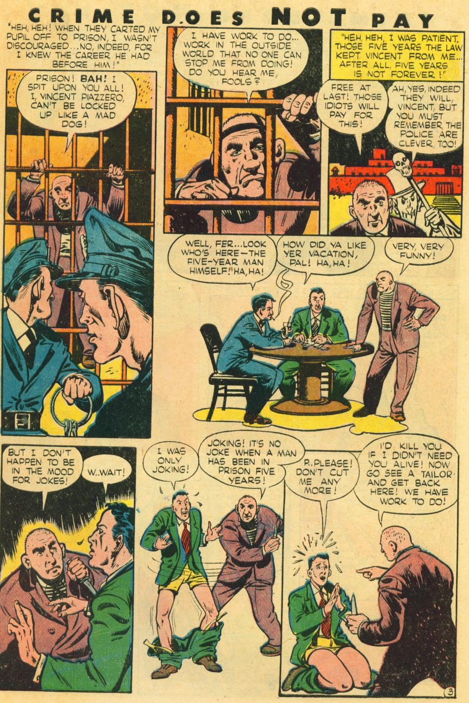 Crime Does Not Pay #37 (Lev Gleason), page 5. Public domain (US).