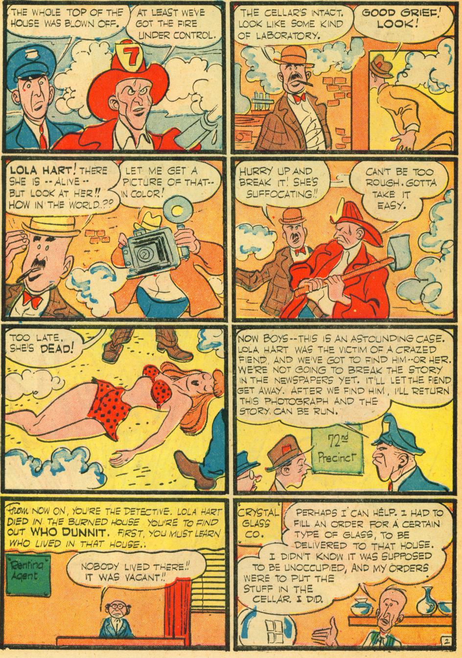 Crime Does Not Pay #37 (Lev Gleason), page 46. Public domain (US).